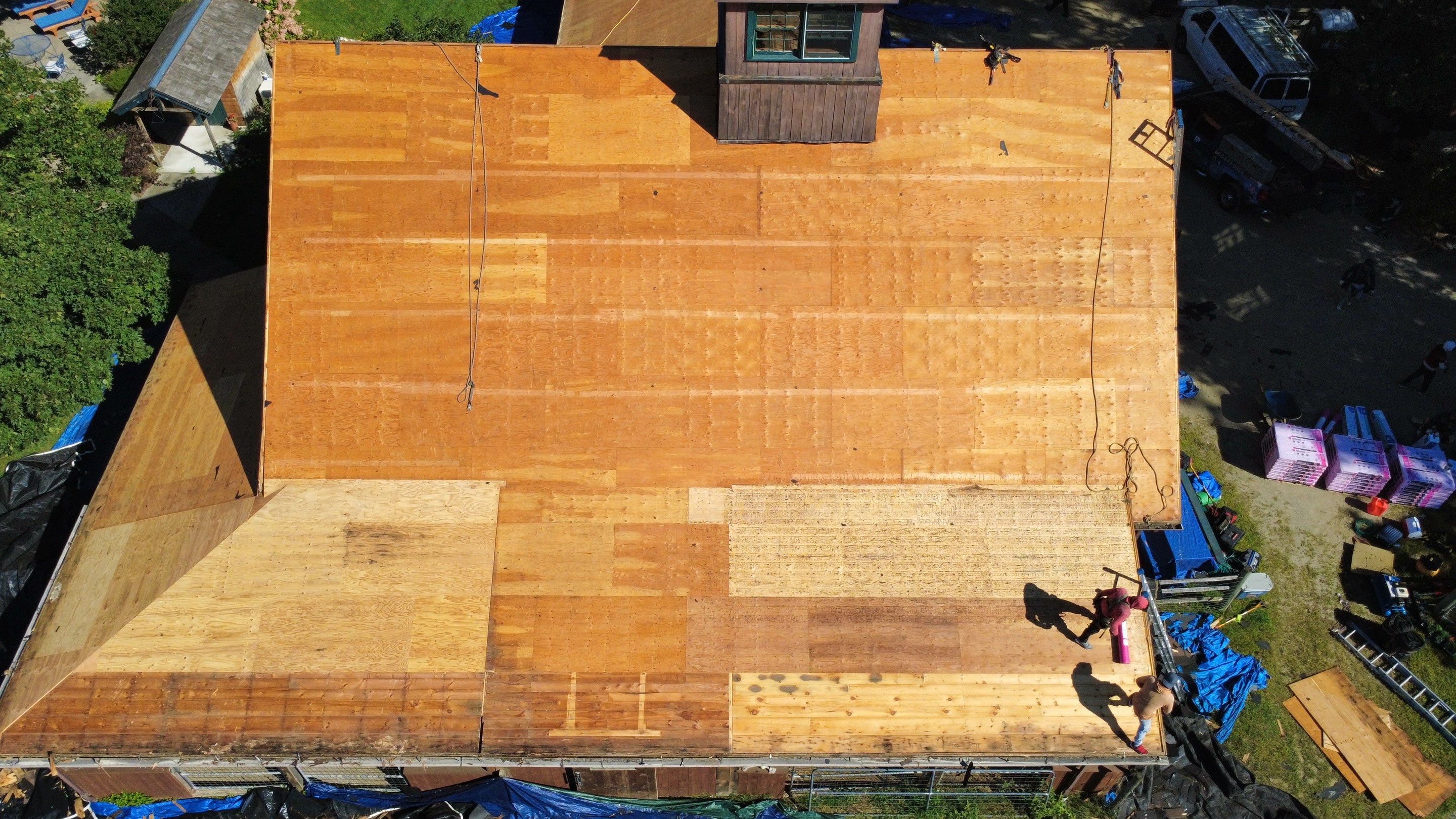 Garage & Barn Roof Replacement in Greenfield, NH | Owens Corning Shingles by Adam Vaillancourt Roofing LLC