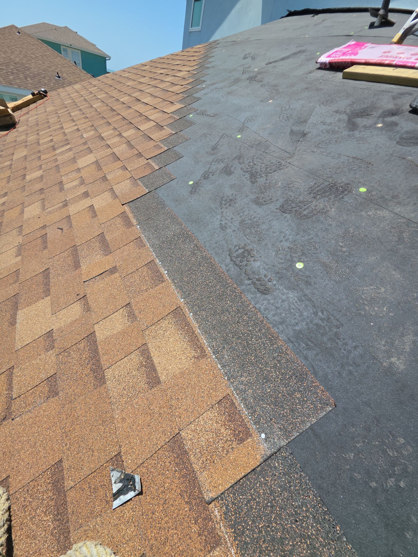 We Aint Scared of heights  by Bayfront Roofing and Construction