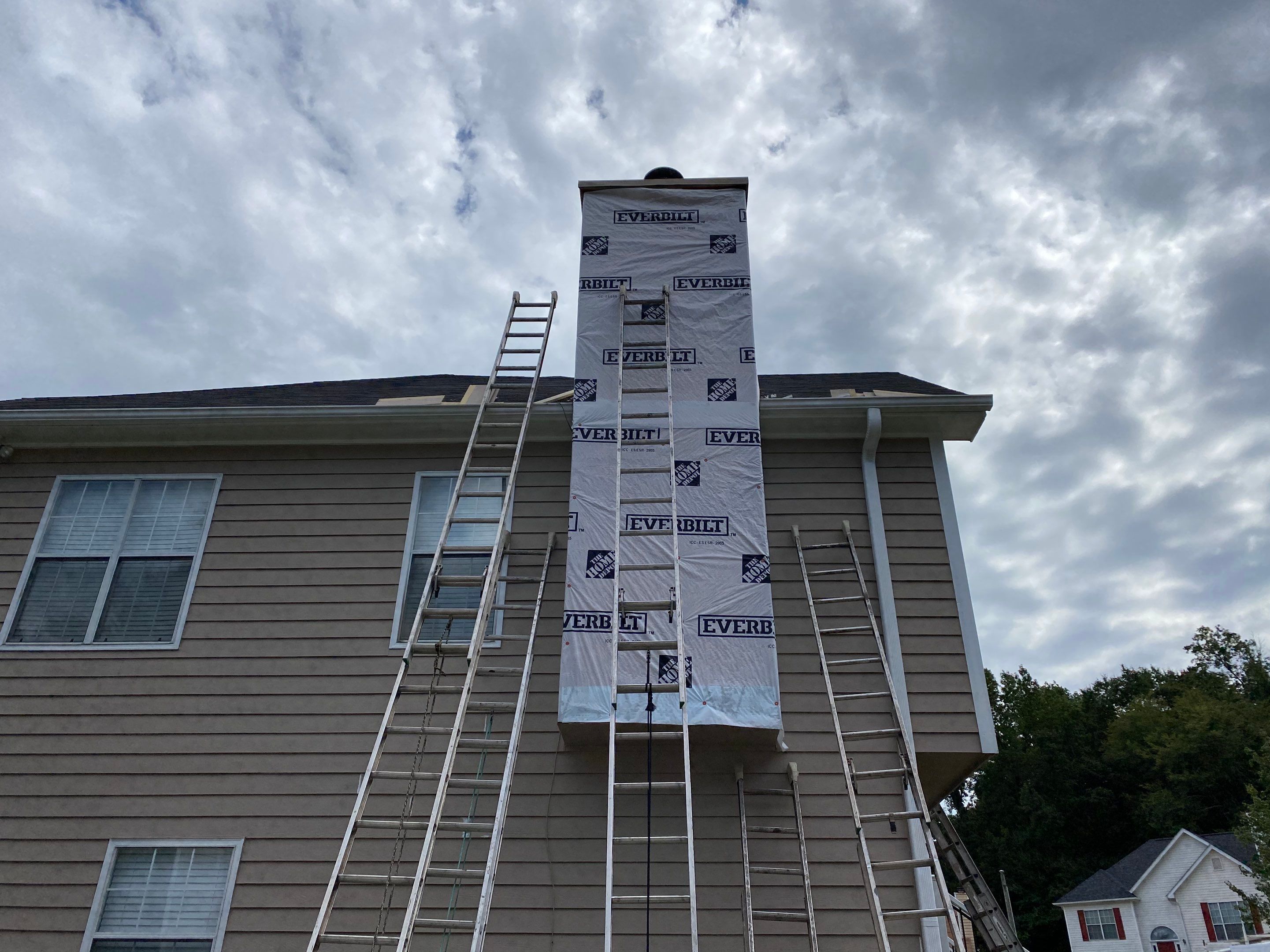 Exterior House Painting and Deck Structural Improvements in Ellenwood by Swift Home Renovations