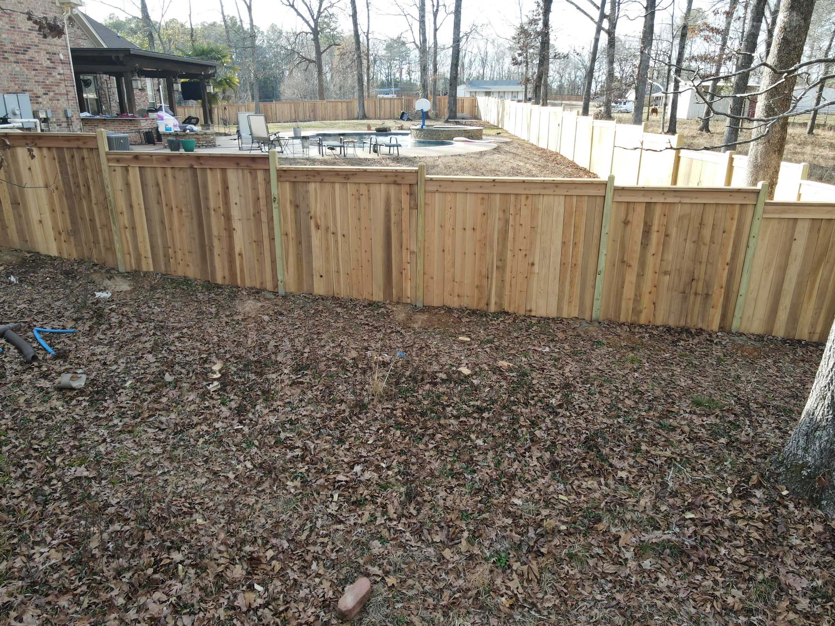 6' Cedar Good Neighbor 4x4 by Roberson Construction LLC