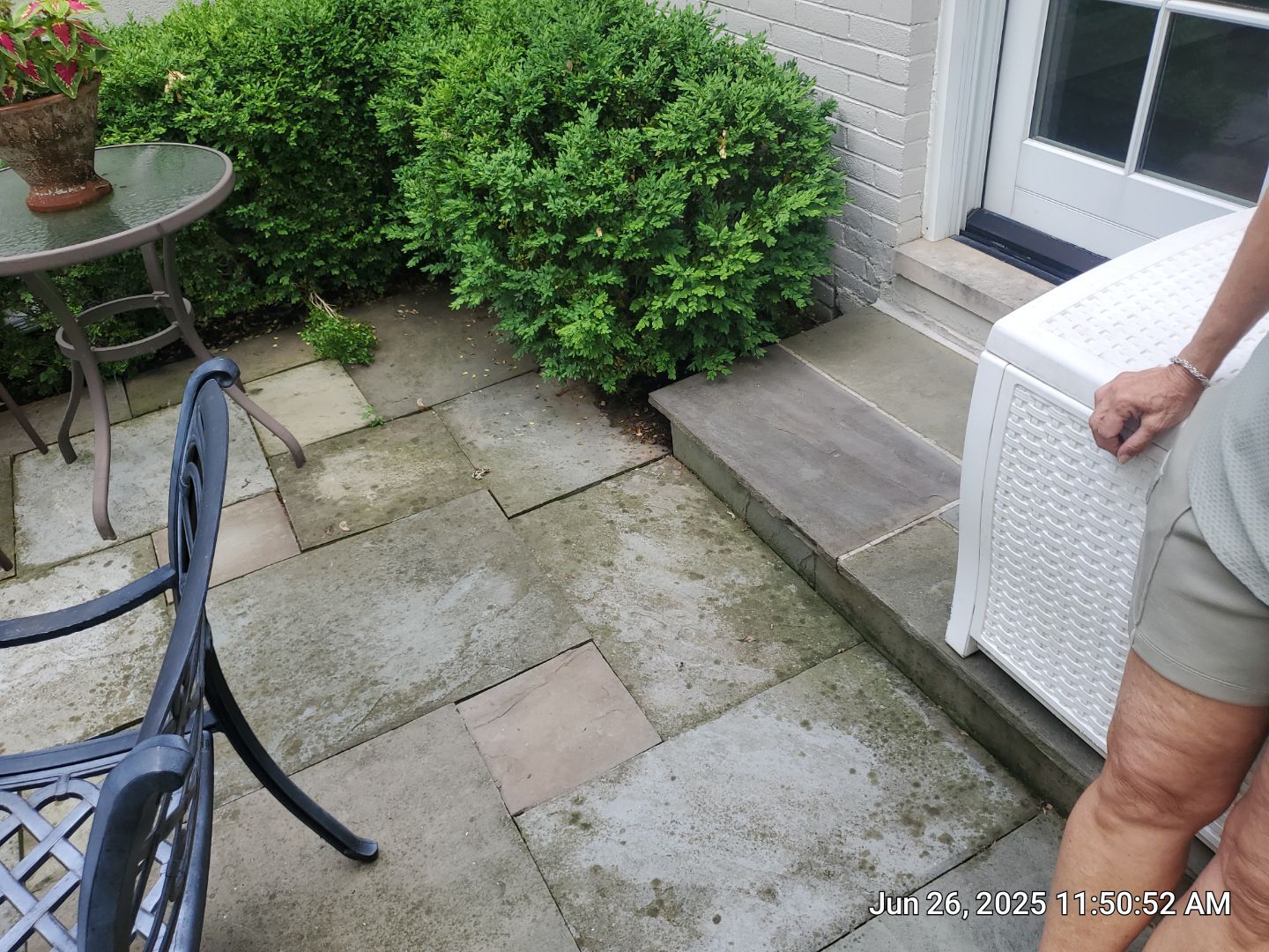 Glenview stone repair, and cleaning by Northern Power Washing LLC.