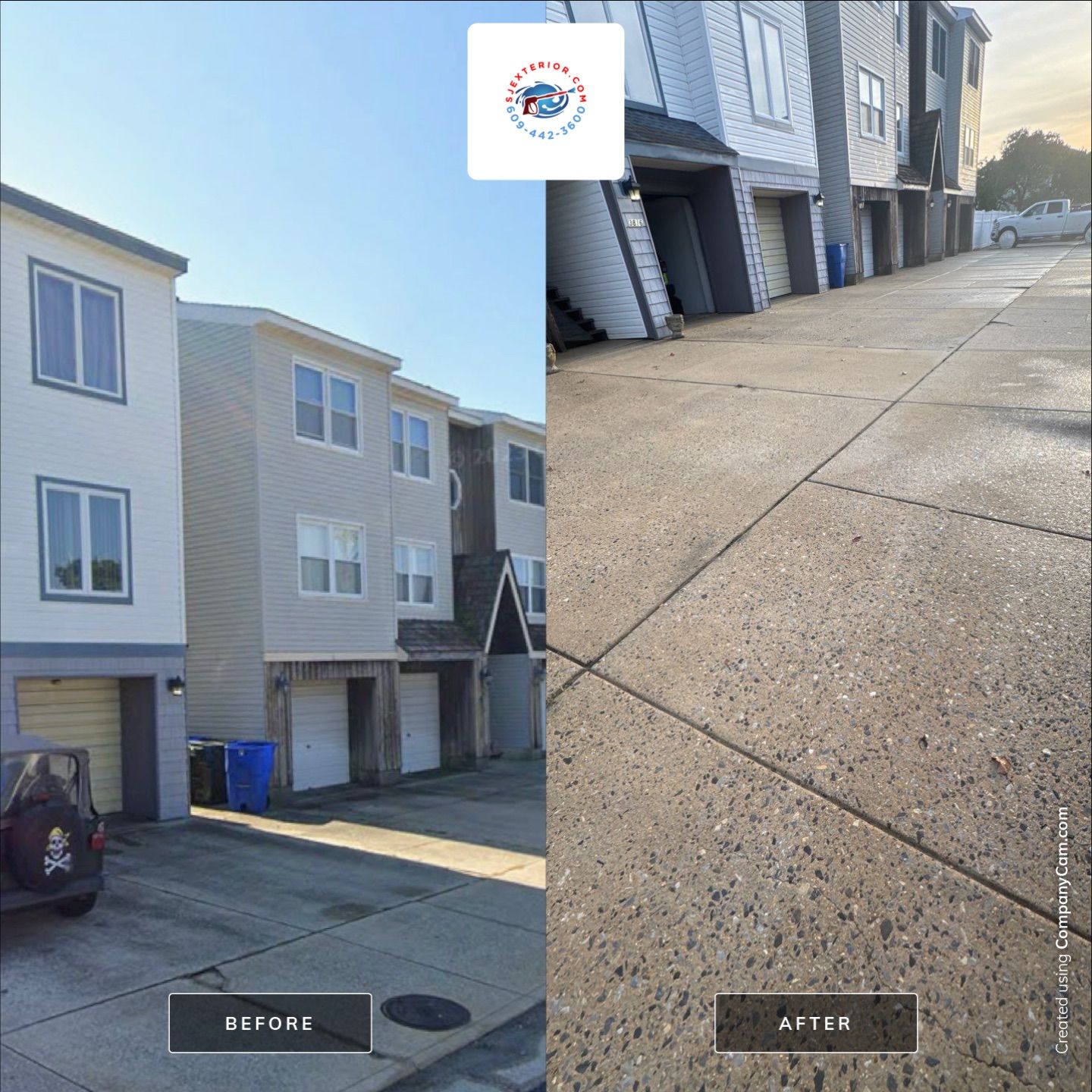 Commercial Cleaning using Building SoftWash by SJ Exterior