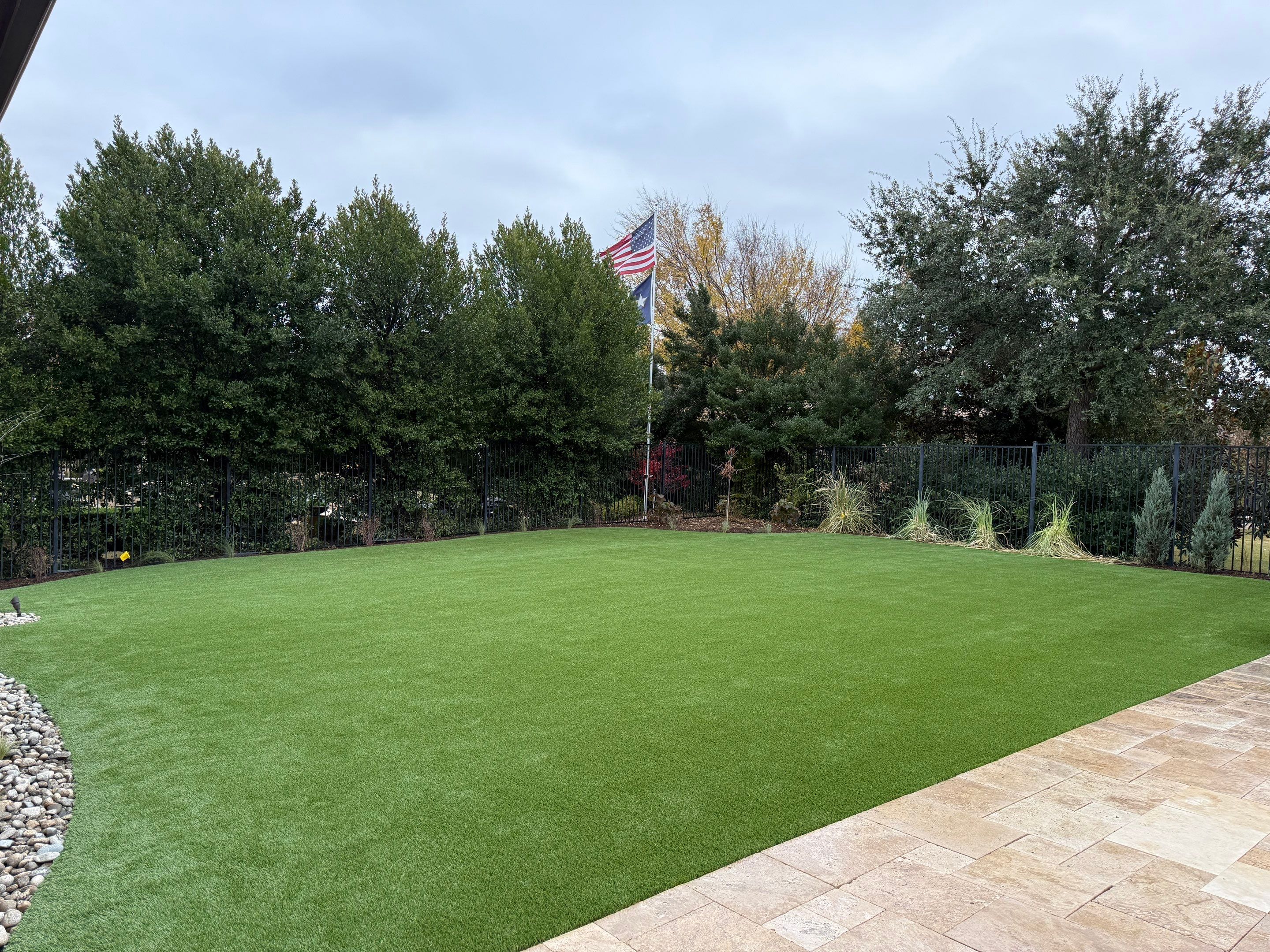 Project in Southlake by Turf Concepts