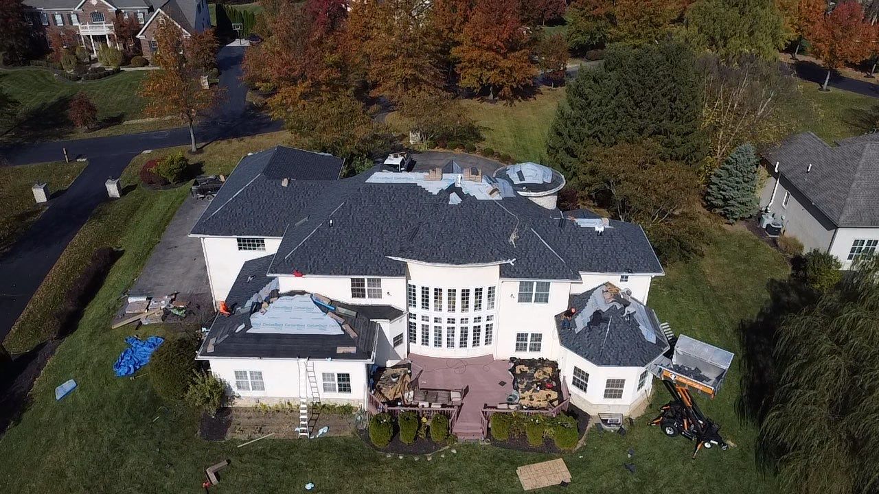 Residential Roofing Installation using Certainteed Landmark Pro Shingles by Best Exteriors Inc