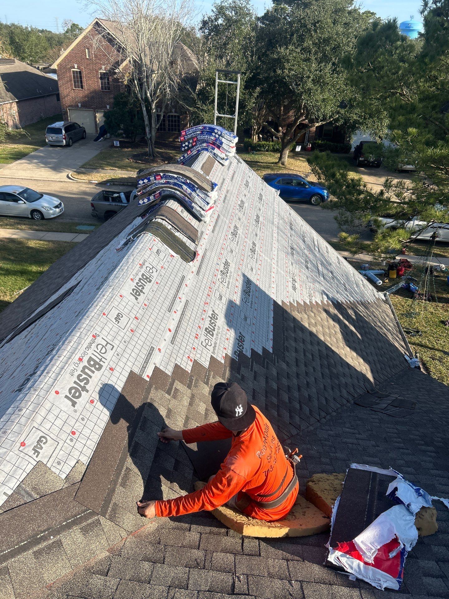 Roof Replacement in League City TX by Roof Repair Company