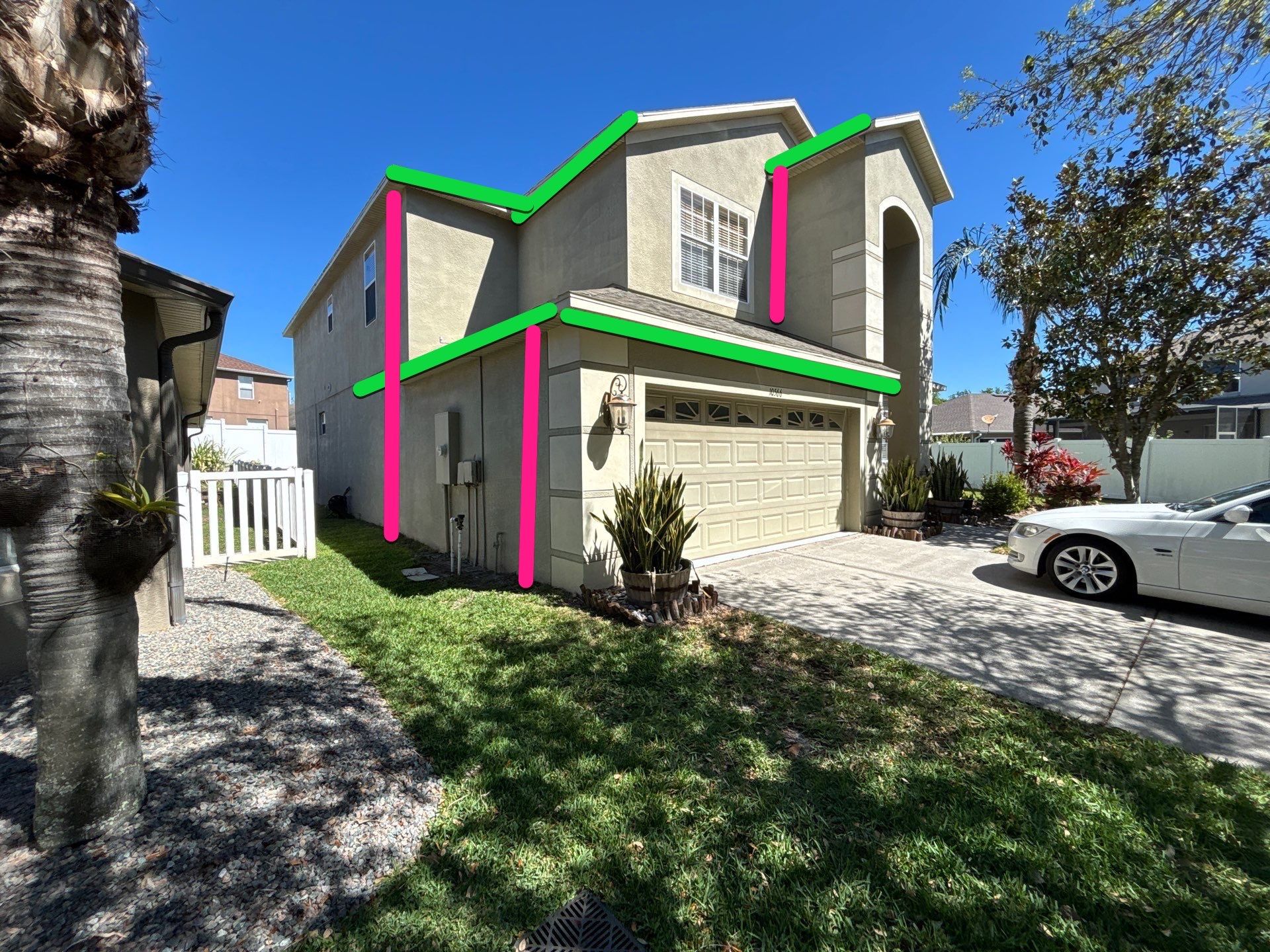 Modern 7-Inch Seamless Gutters for Luxury Homes in Tampa FL by Gutter Professors