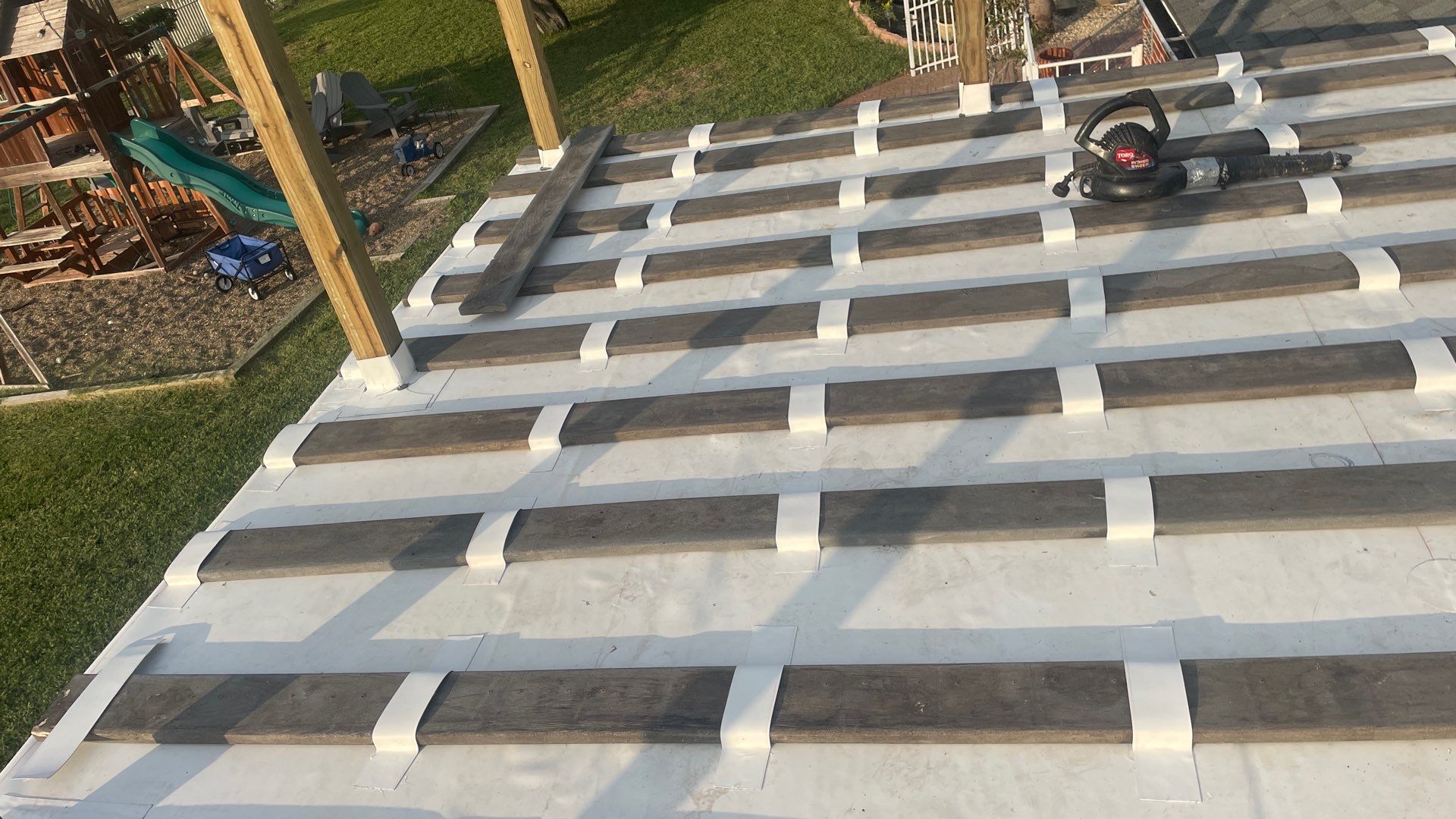 Chippendale Railings by Bayfront Roofing and Construction