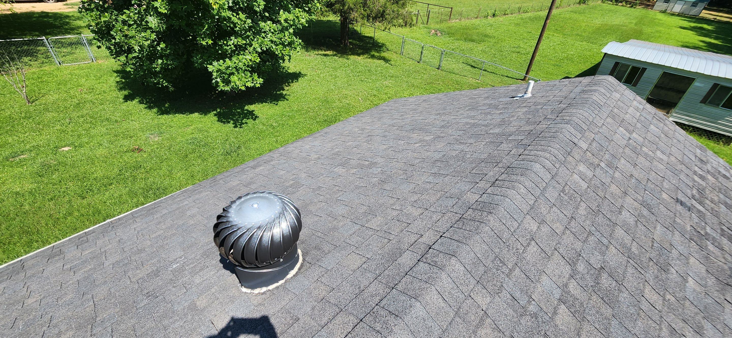 Residential Shingle Reroof using CertainTeed XT25: Moire Black by Hostetler Roofing