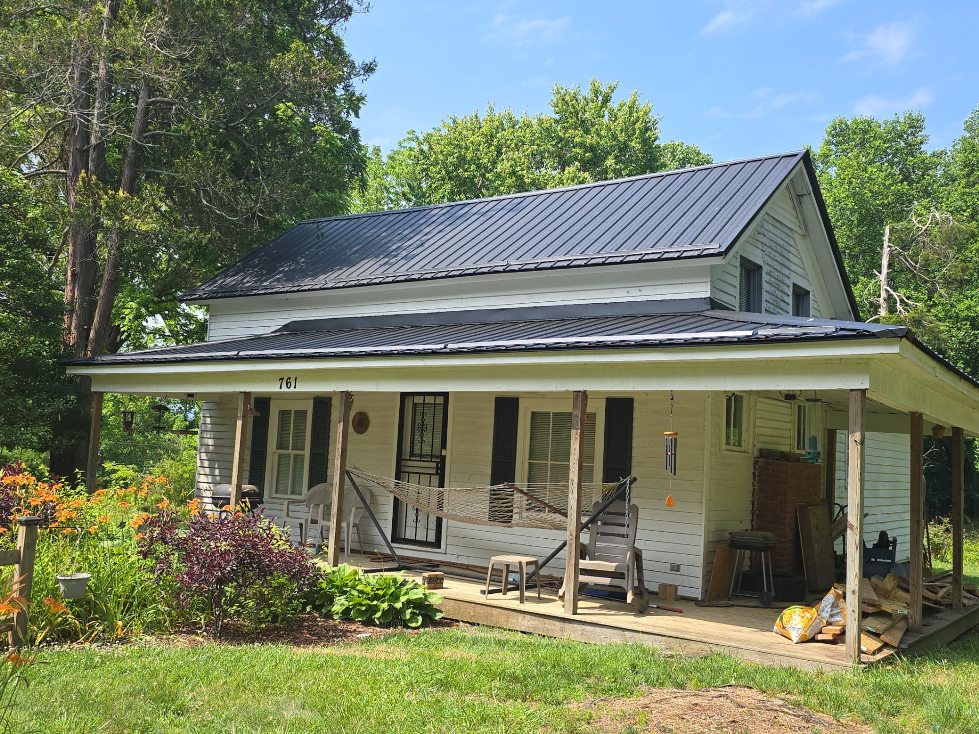 Textured Black AG Panel by Omnia Roofing