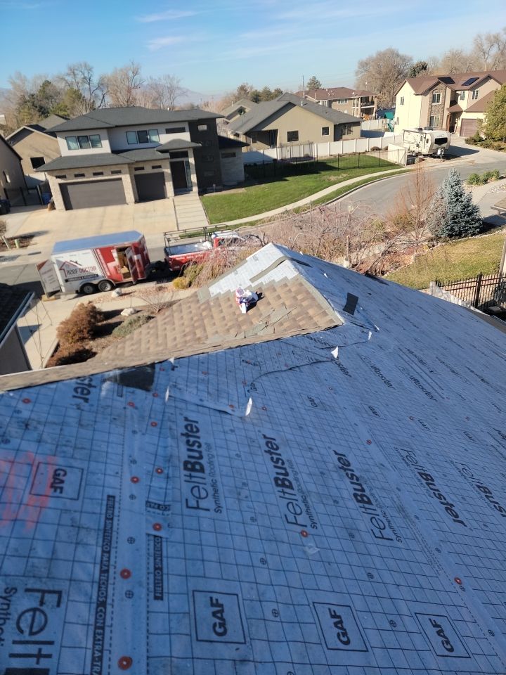 Residential Roofing Installation using GAF Timberline HDZ - Lifetime Shingle by The Roof Doctor