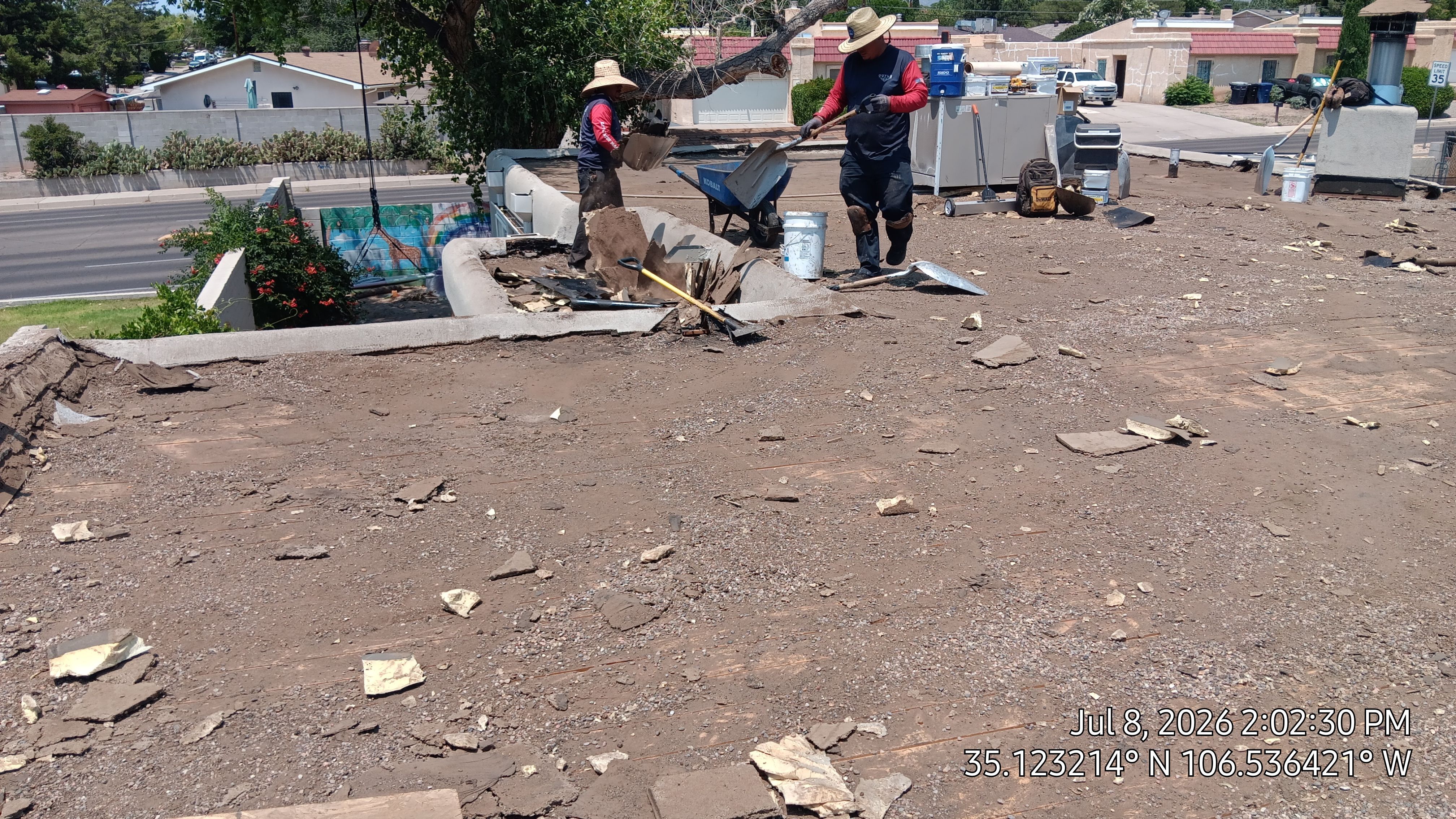 Albuquerque Tar and gravel replaced with Slope and TPO Membrane System by Doyle Roof Masters Inc