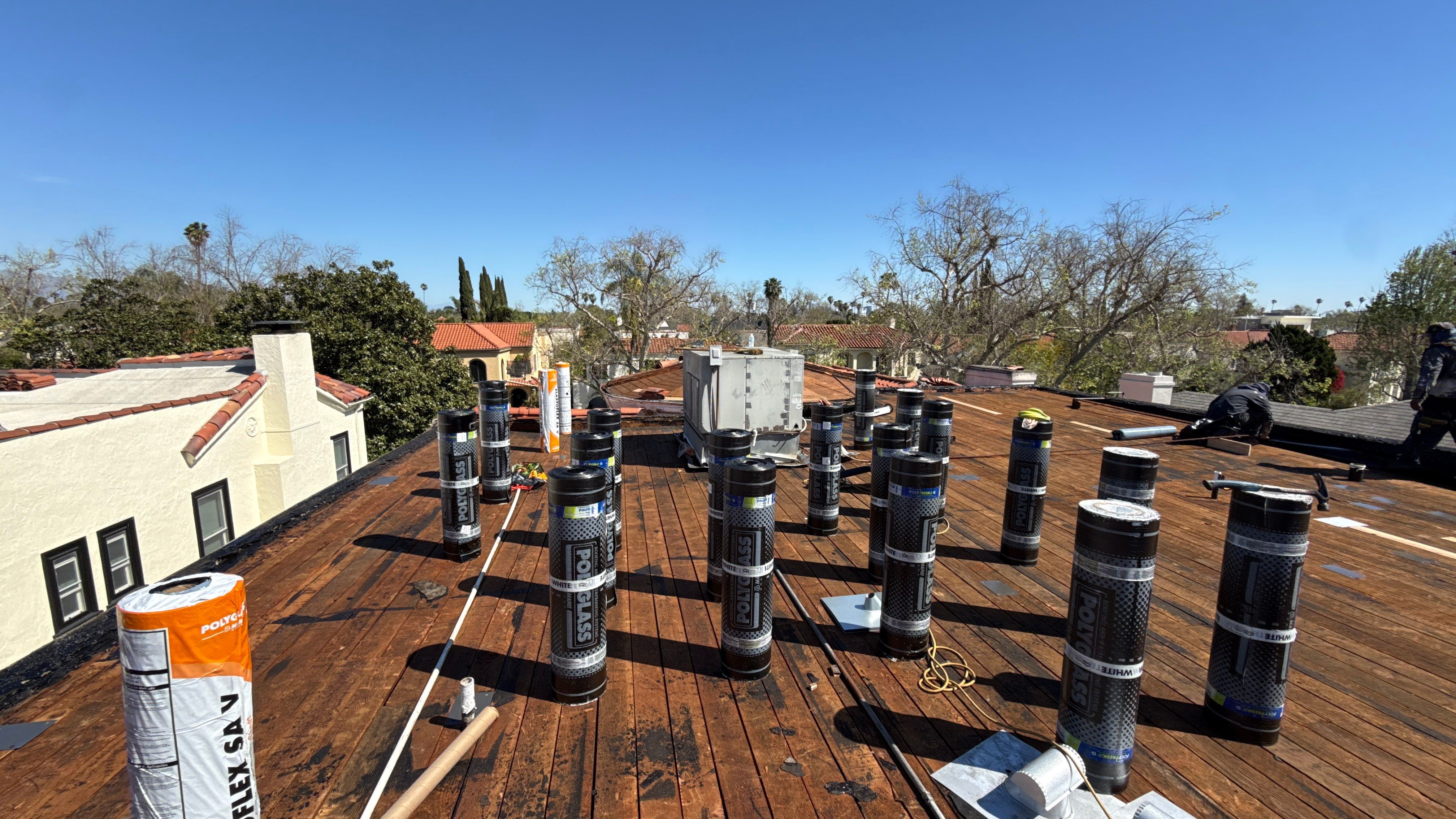 New Roof! Apartment Building in L.A.  by Hull Brothers Roofing