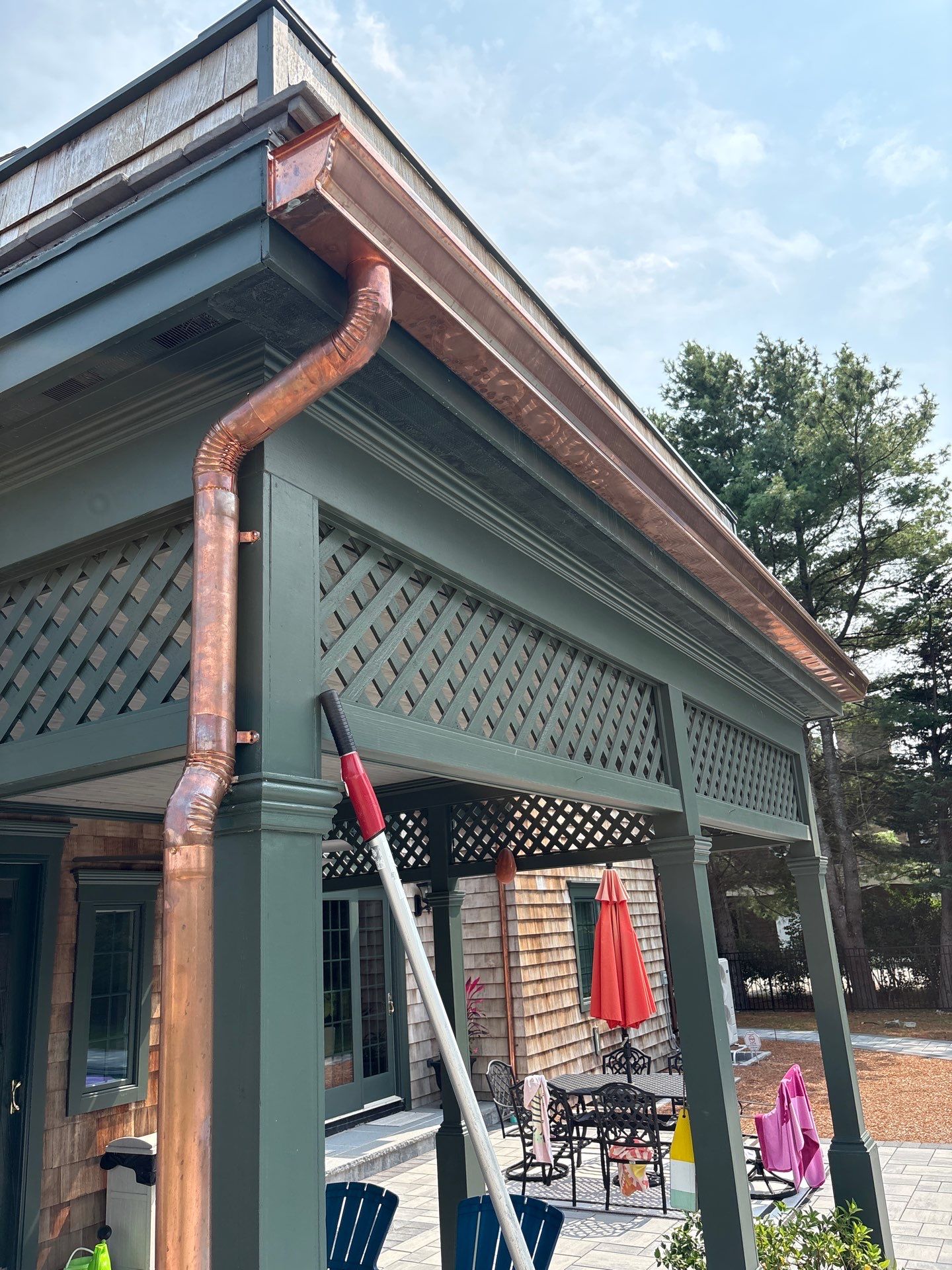 Strathmore Architectural, Copper Gutters  by Rinaldi Brothers