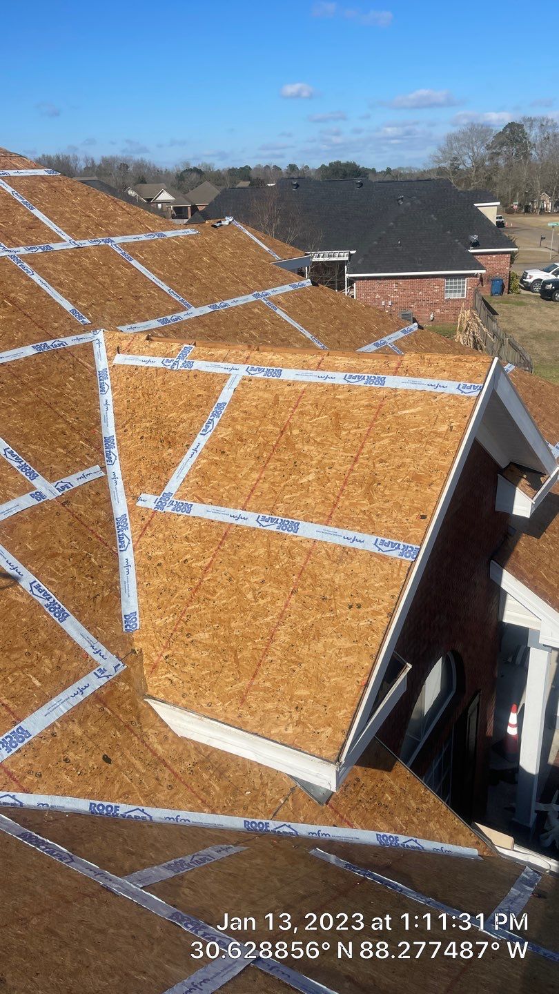 Residential Roofing Installation using Roof Replacement by American Roofing & Construction LLC
