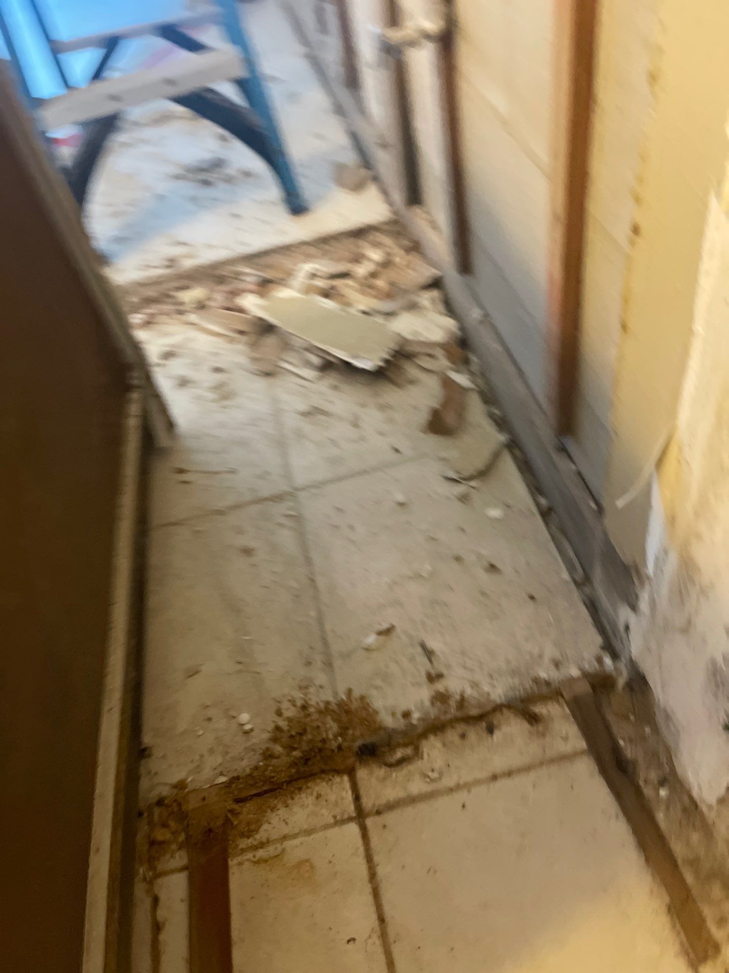 Mold remediation and rebuild of kitchen and living areas by Bay Coast Restoration 