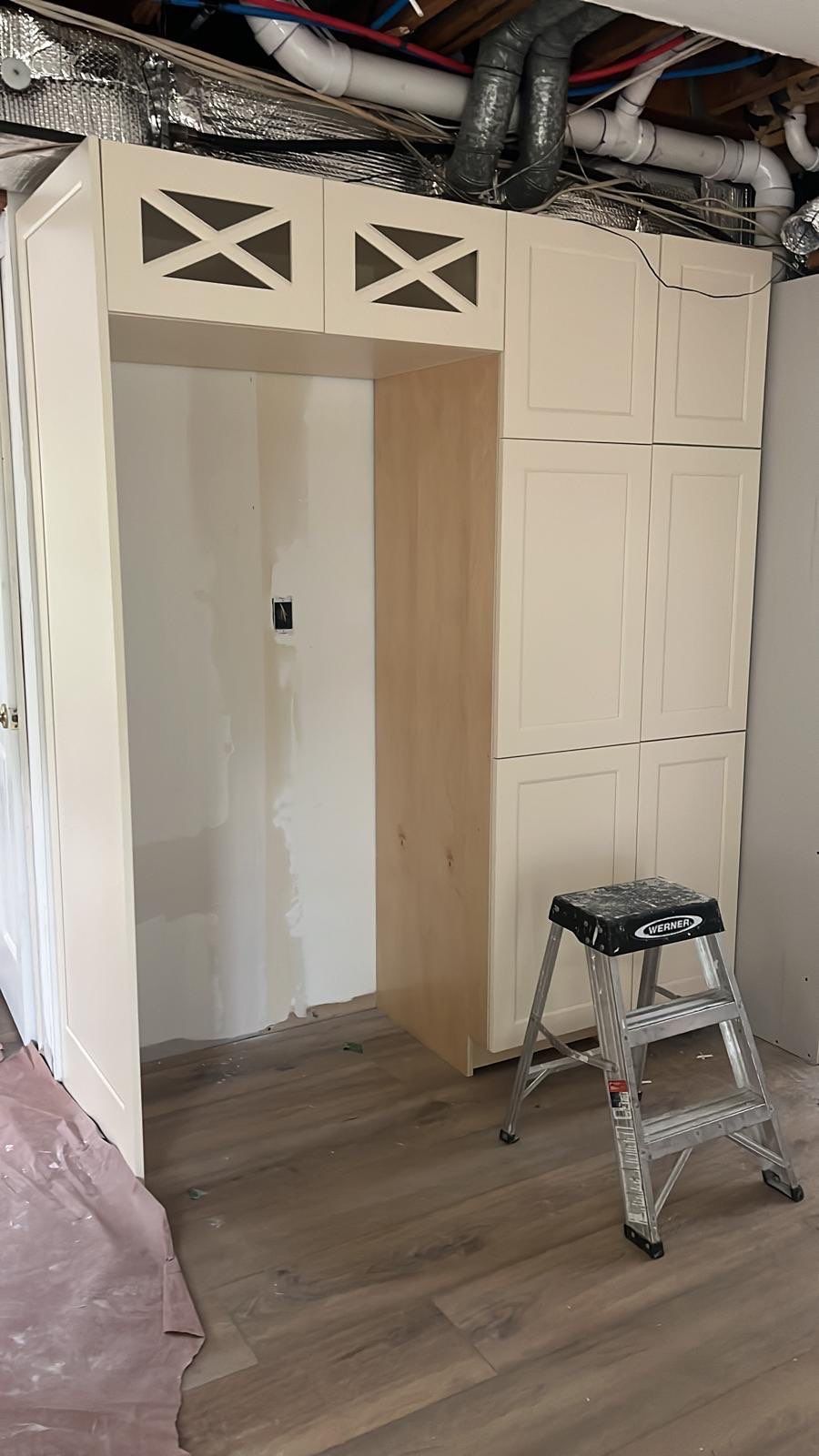 Kitchen Remodel using Cabinets by Home Concepts Construction