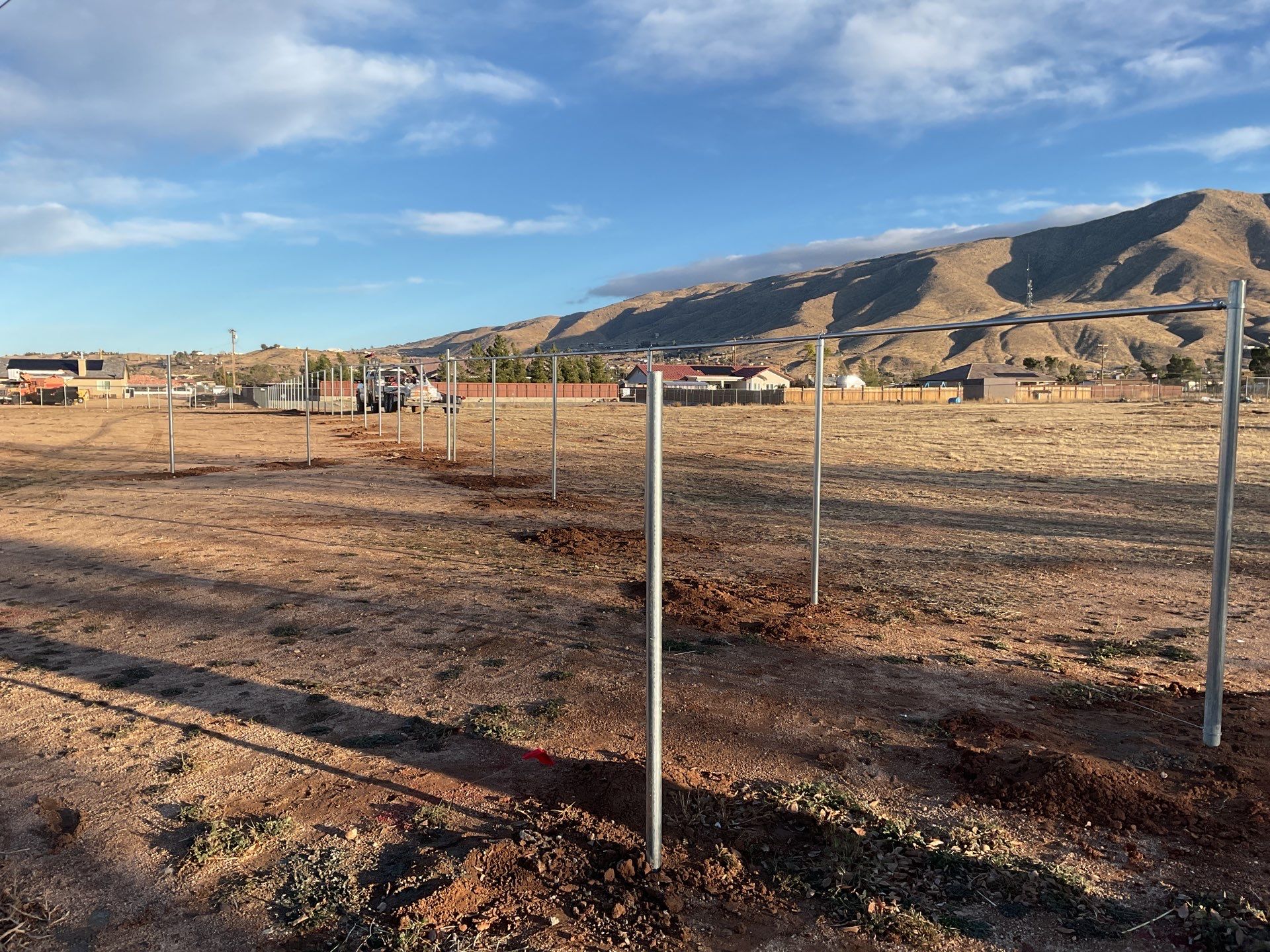 6ft and 5 ft chain link by Fence Guys Inc. 