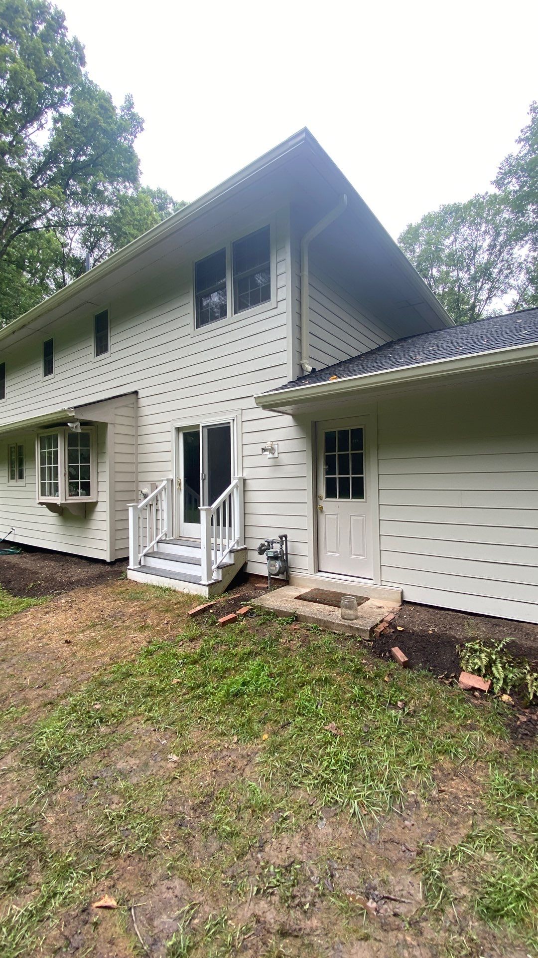 Great Falls: Siding Replacement with James Hardie Statement Beaded Plank in Cobblestone by RM Banning, Inc.