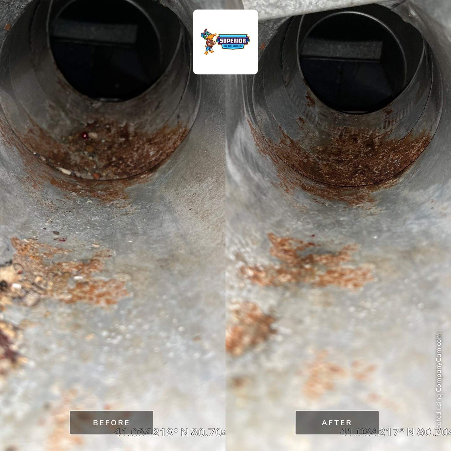 Air Duct Cleaning With a Vacuum Truck in Youngstown, OH by Superior Air Duct Cleaning