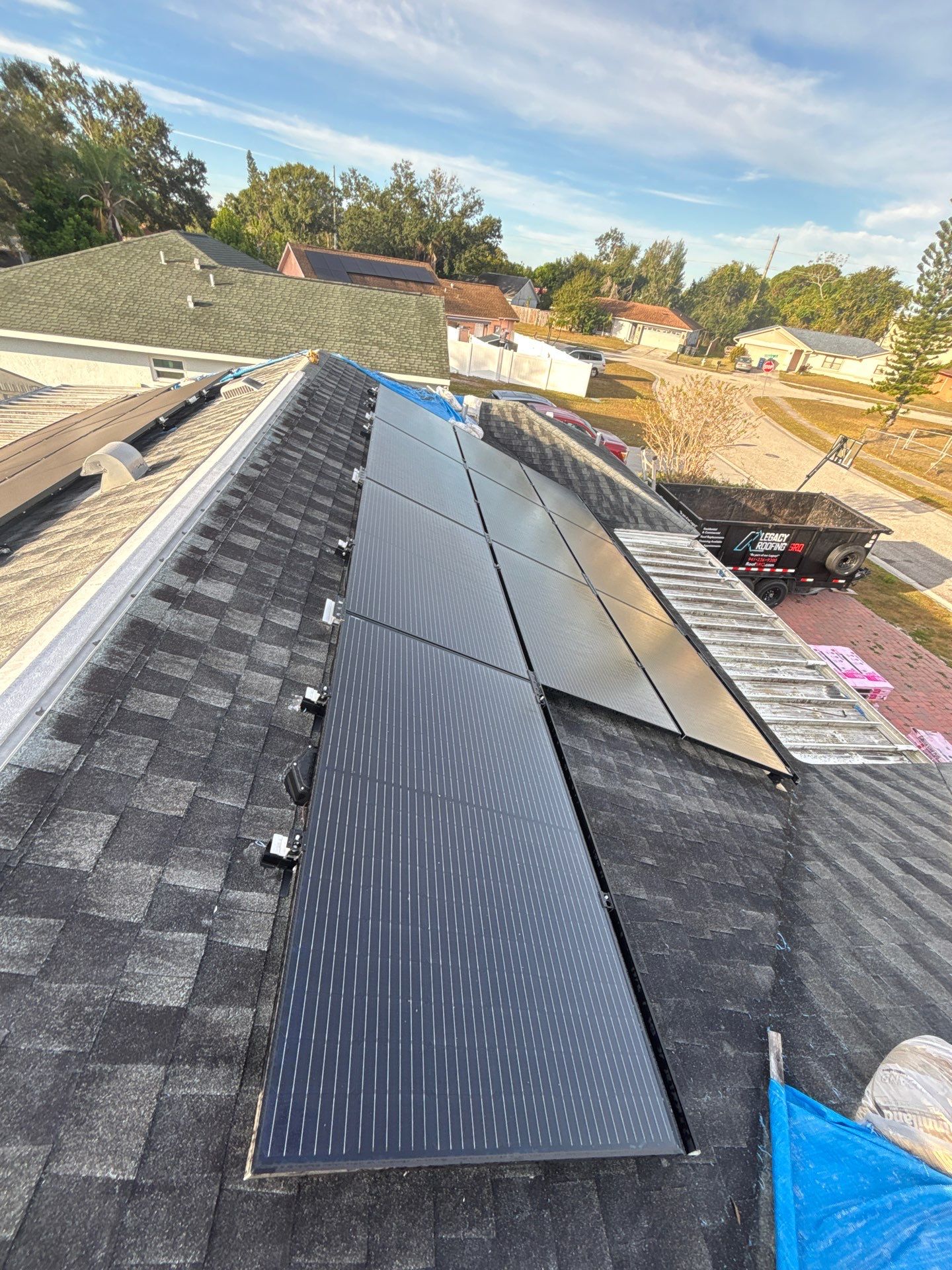 Solar Removal option by Legacy Roofing SRQ