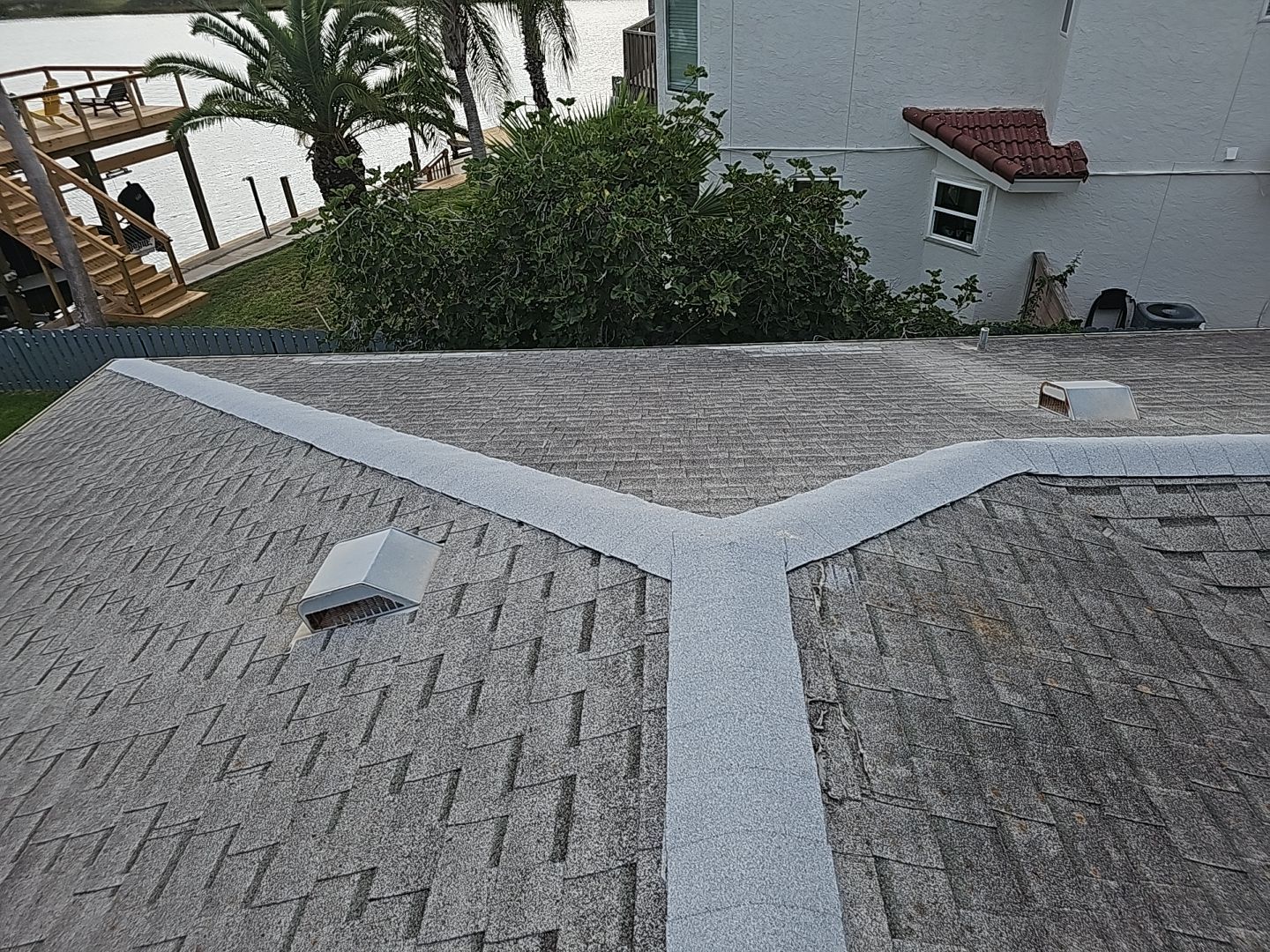 Residential Roofing Installation using GAF HDZ Charcoal by Lighthouse Roofing
