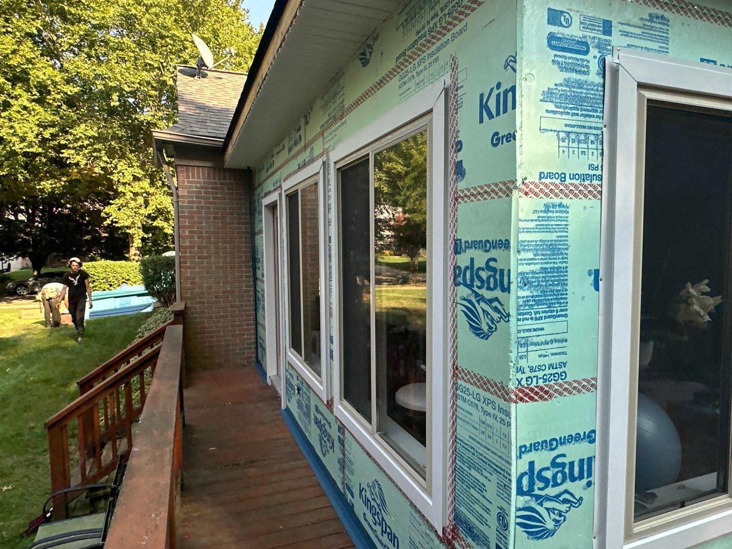 Siding Replacement using Alside Charter Oak D4.5" by 180 Contractors