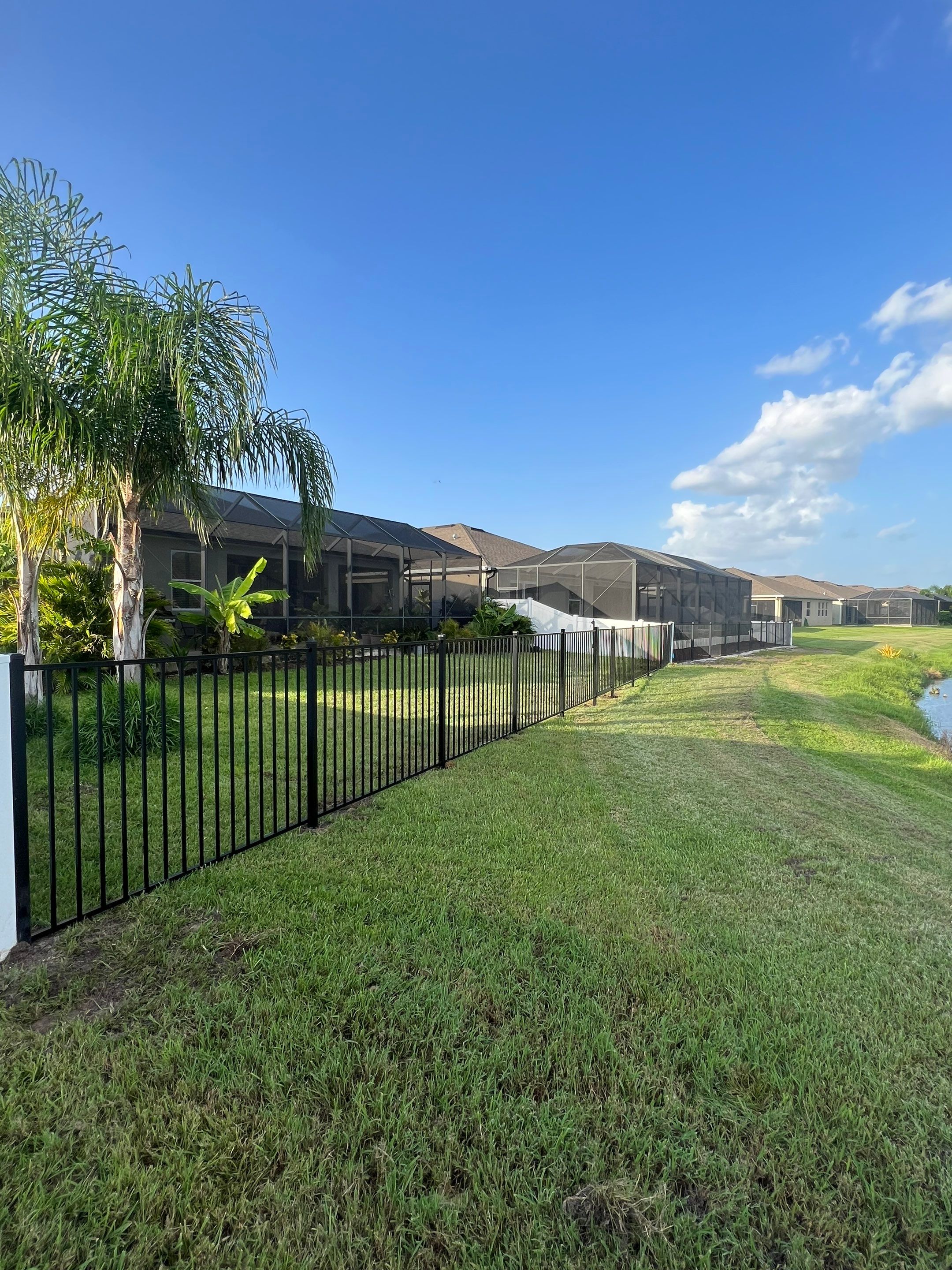 Vinyl Fence Installation and Black 3 Rail Aluminum Fence by Asap fence and gates, LLC