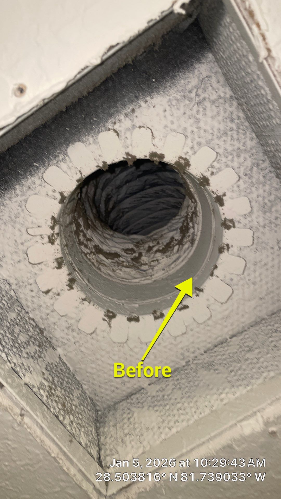 Air Duct and Dryer Vent cleaning in Clermont by Hygienic Air, Inc