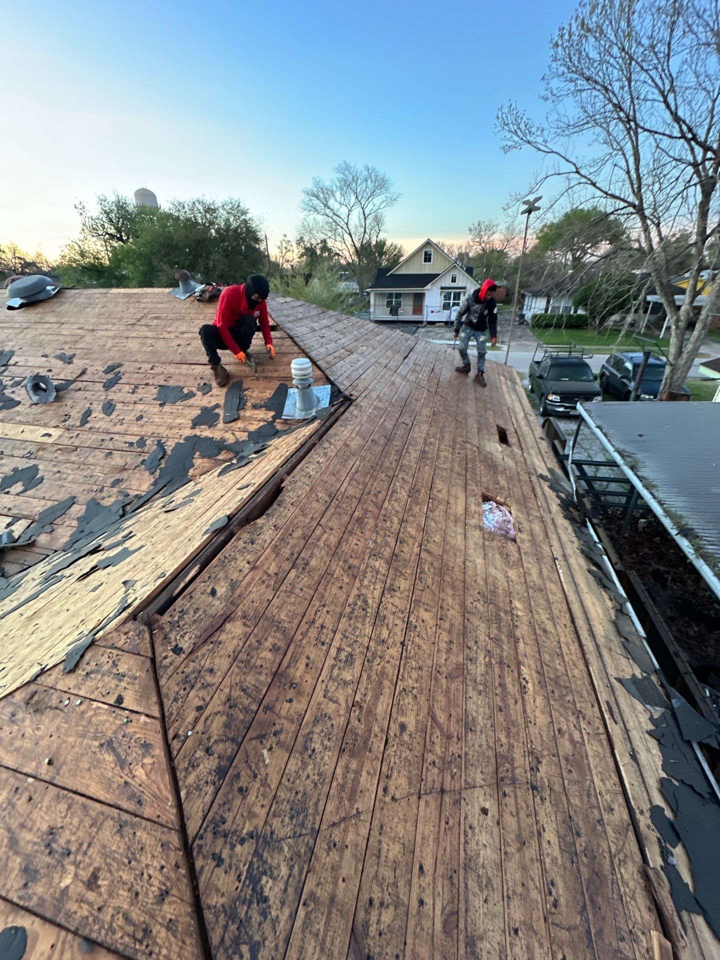 Project in Houston by Motion Roofing