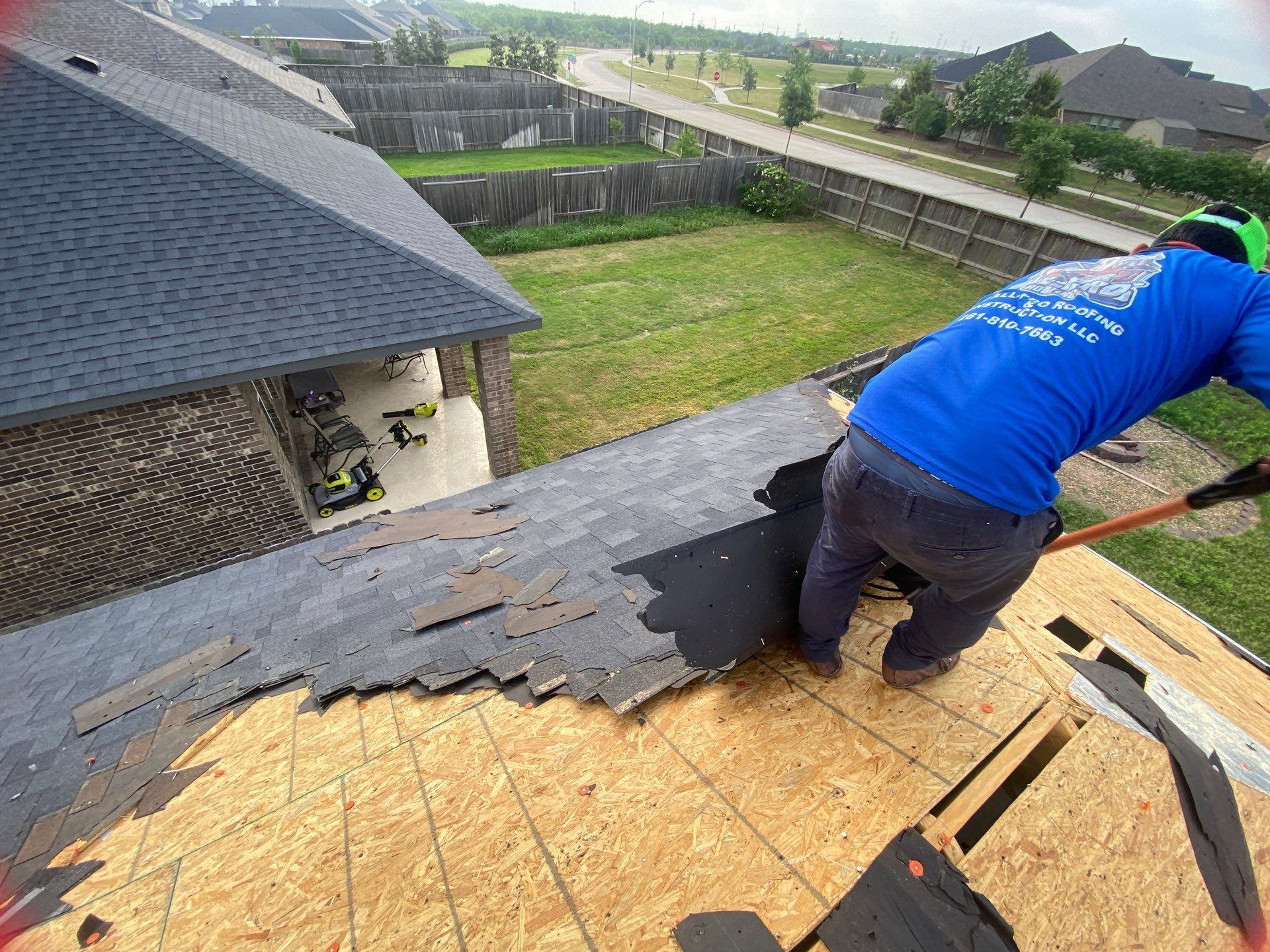 Residential Roofing Repair using Owen's Corning Duration (Lifetime) Shingles by Roof Repair Services LLC