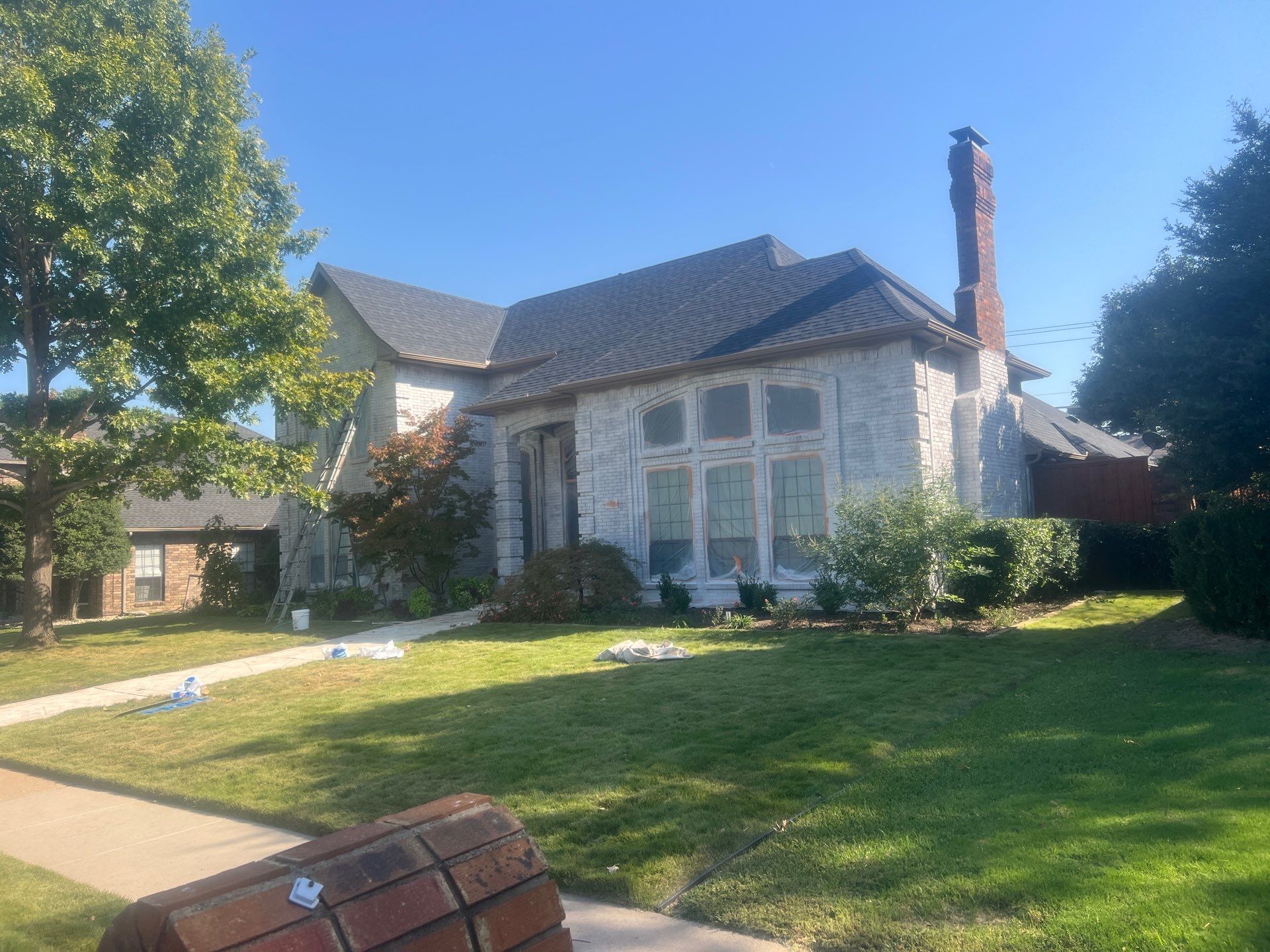 Exterior Painting: Brick & Trim by Nomad Painting
