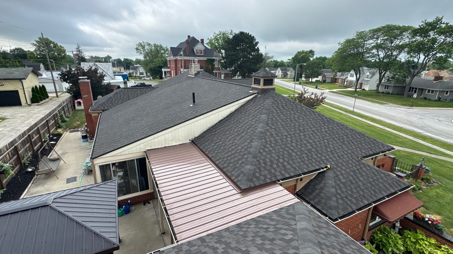 Residential Roofing Installation using GAF Timberline HDZ Appalachian Sky by Nitro Roofing and Construction