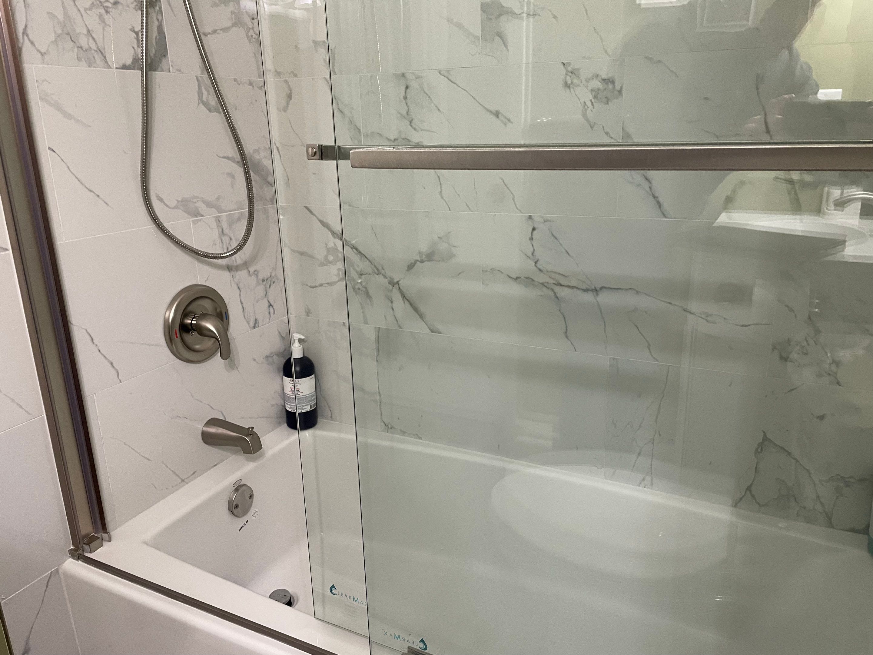 Bathroom Remodel using Tile by Home Concepts Construction