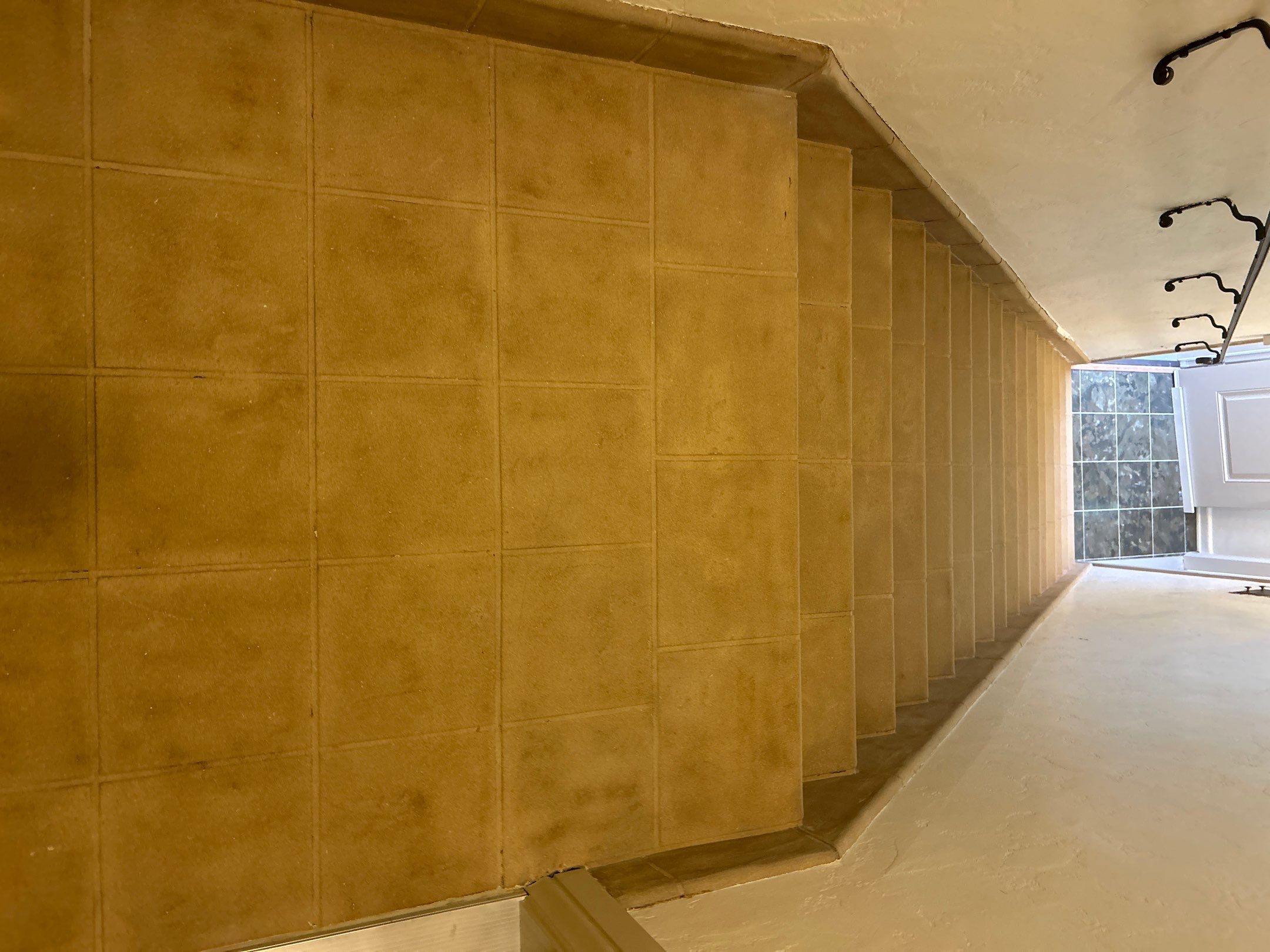 Sandblasting Paint Off Interior Staircase In Los Angeles, CA by La Power Washing Inc