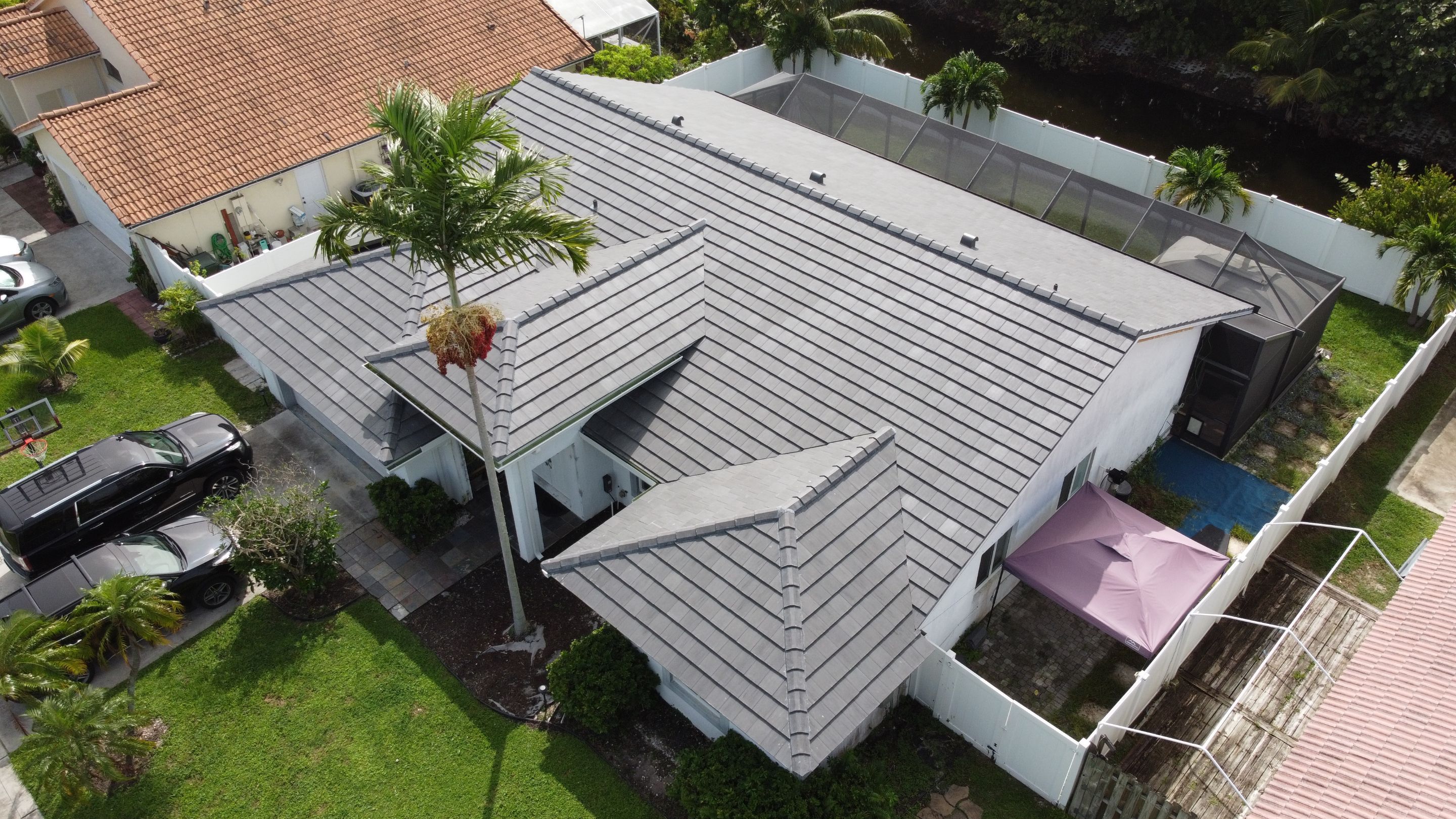 Residential Roofing Installation using Eagle Roofing Tile by BLUES BROTHERS ROOFING
