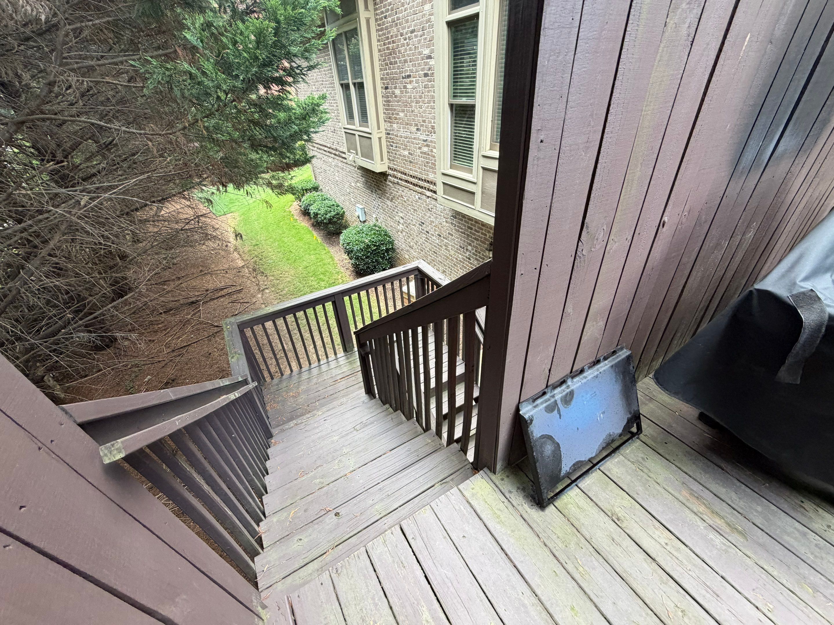 Decatur, GA Deck Resurface and Privacy Wall Build Using Pressure Treated Pine by Nelson Exteriors 