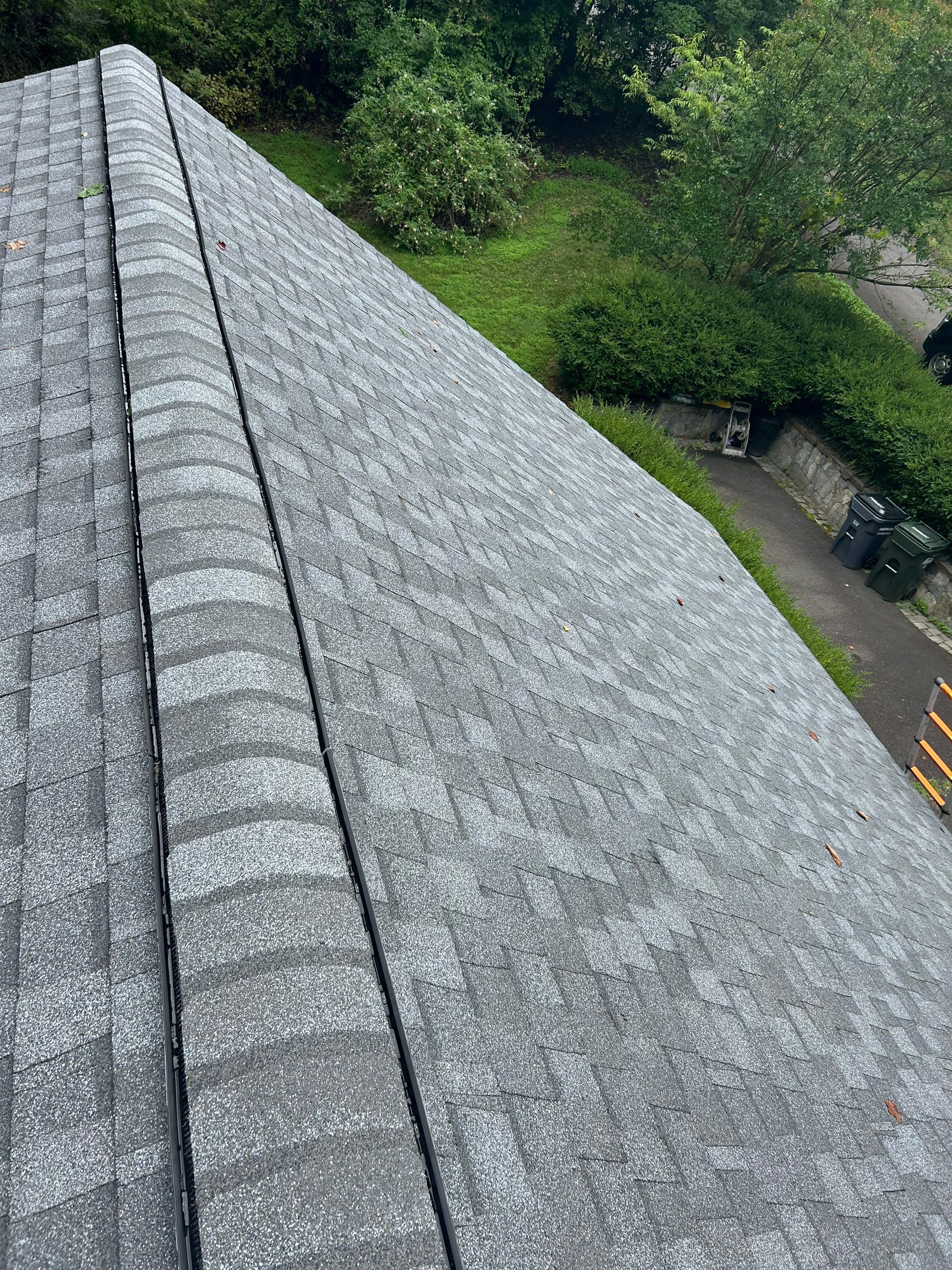 Oakton: Residential Roof Replacement with CertainTeed Landmark Designer Shingles in Pewter by RM Banning, Inc.