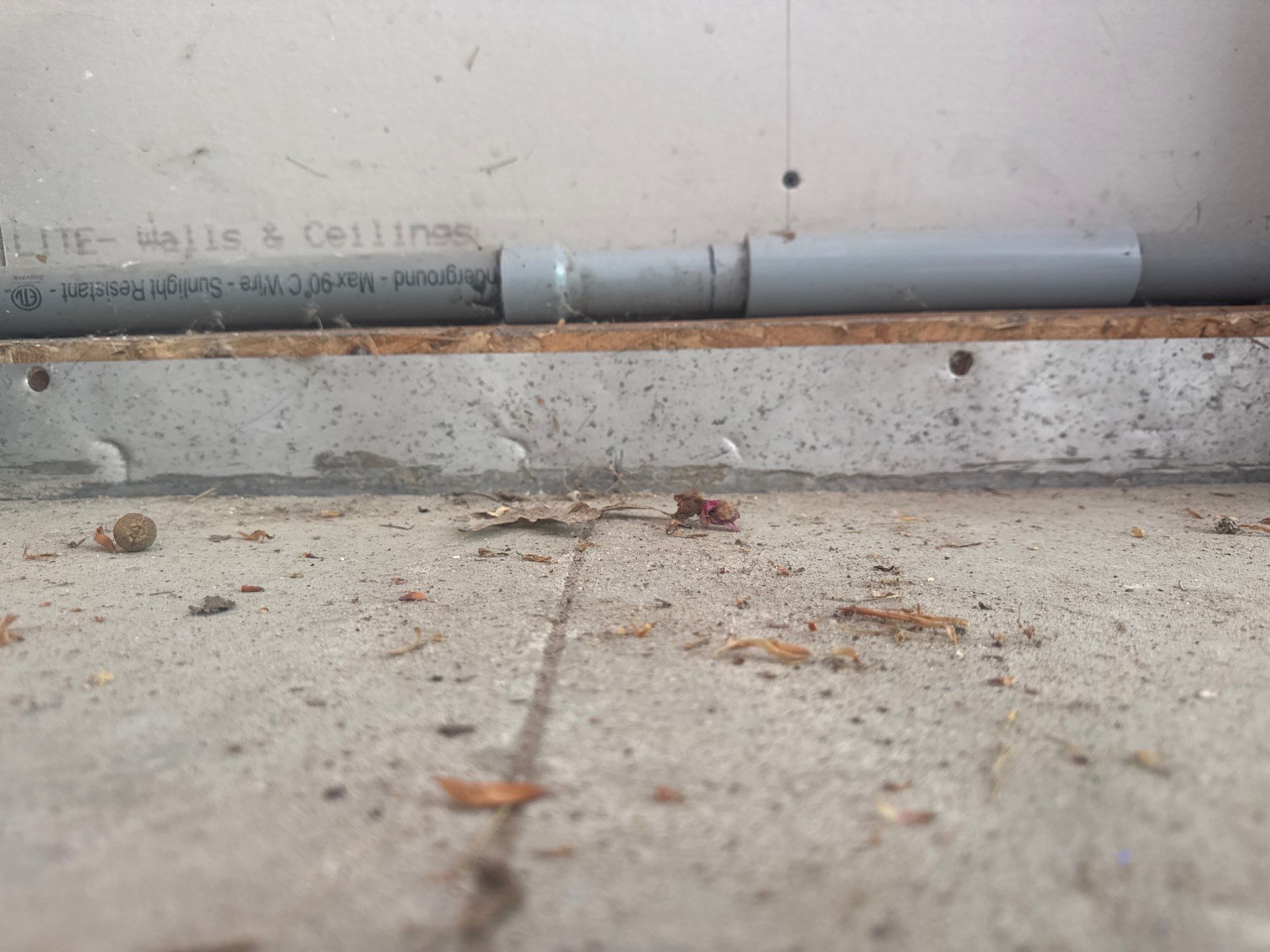 Garage Epoxy Floor Coating with Speckled Flake Finish in Fruitport by Gordon Painting