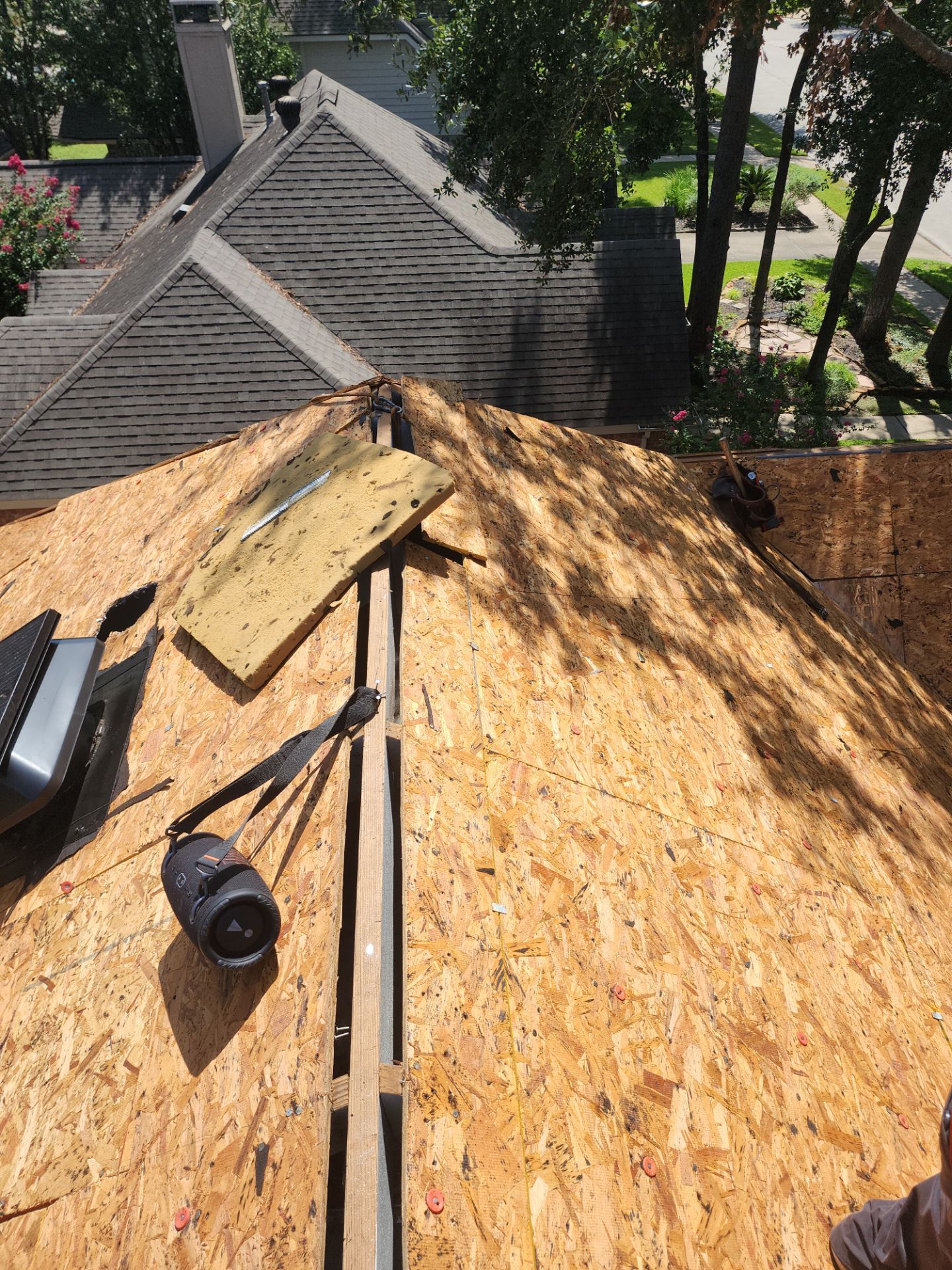 Residential Roofing Installation using Owen's Corning Duration (Lifetime) Shingles by Roof Repair Company