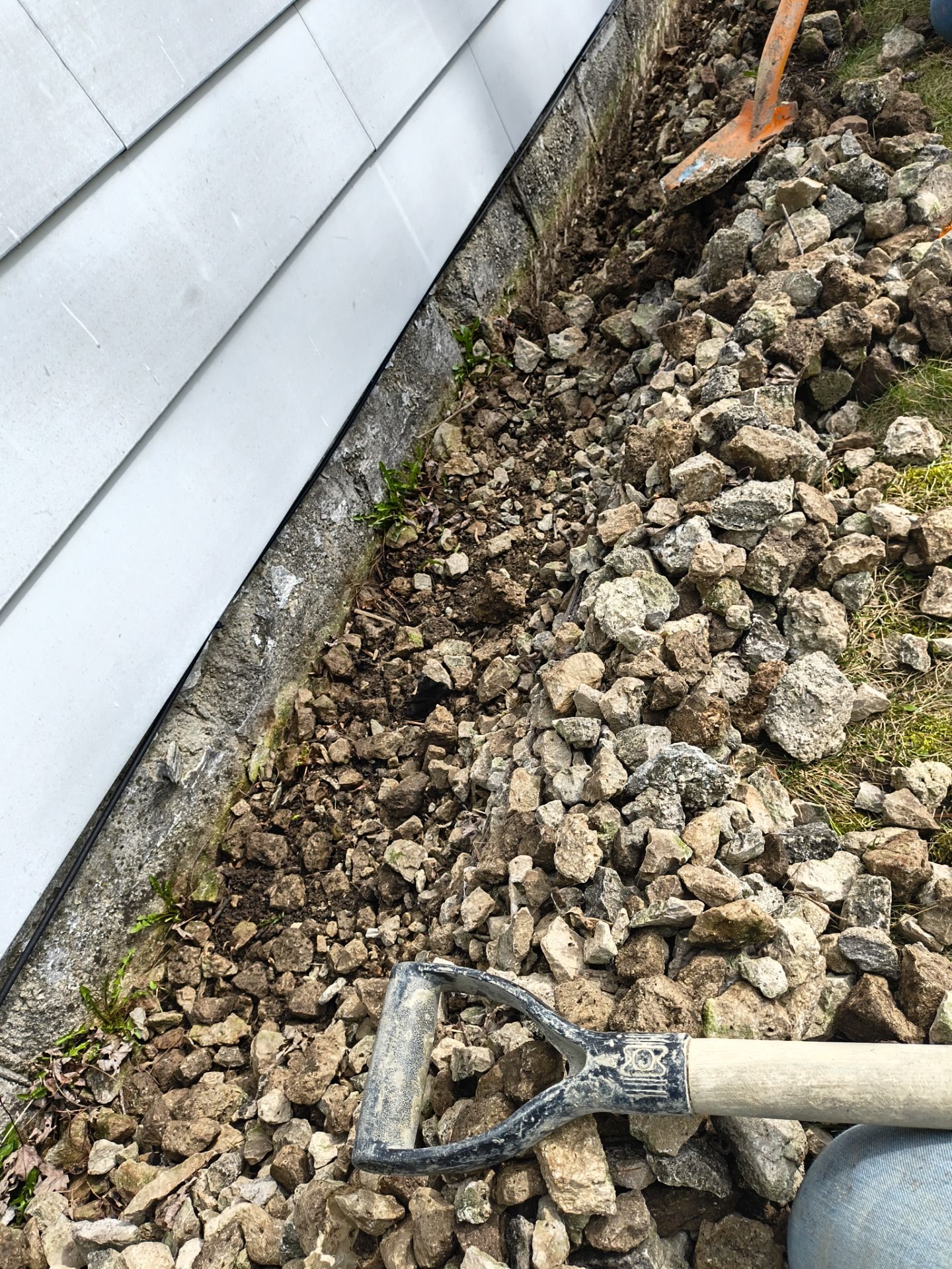 Helical Piers & Parge Coating by Toledo Basement Repair 