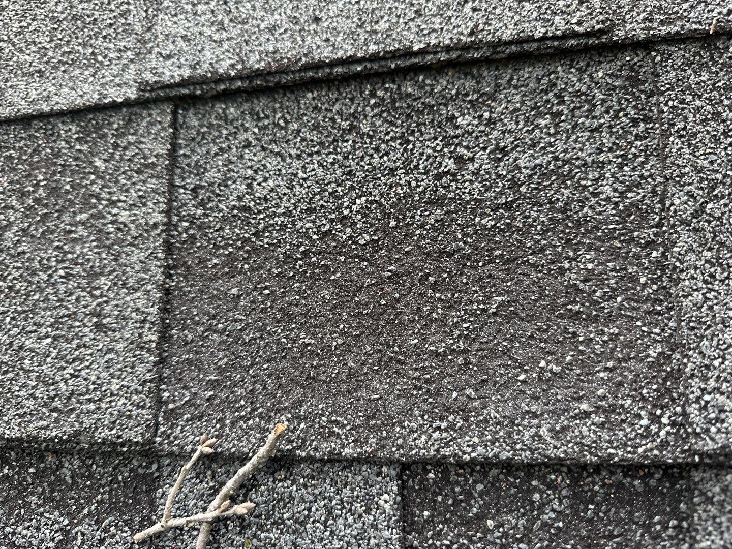 Hail Damage using Owen's Corning Duration (Lifetime) Shingles by Roof Repair Company