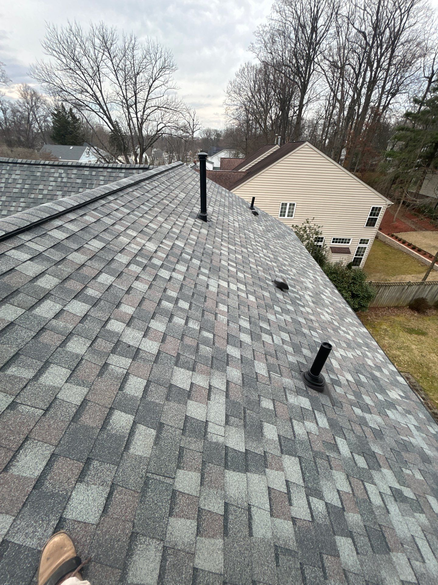 Falls Church: Residential Roof Replacement with CertainTeed Landmark Pro in Max Def Colonial Slate by RM Banning, Inc.