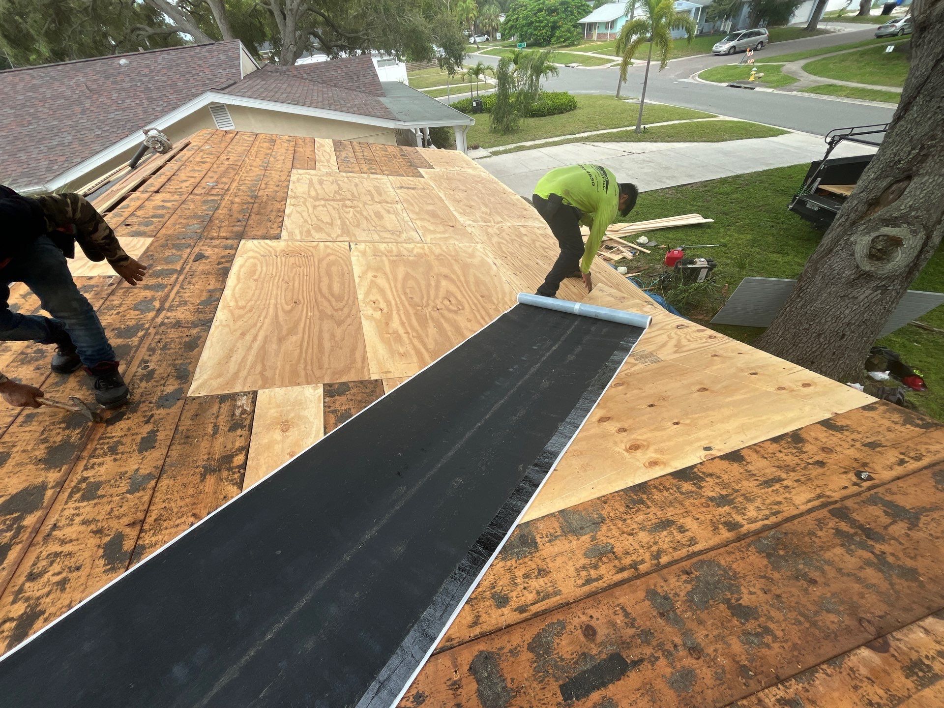 Project in St. Petersburg 33703 by Mitchell Roofing Company LLC