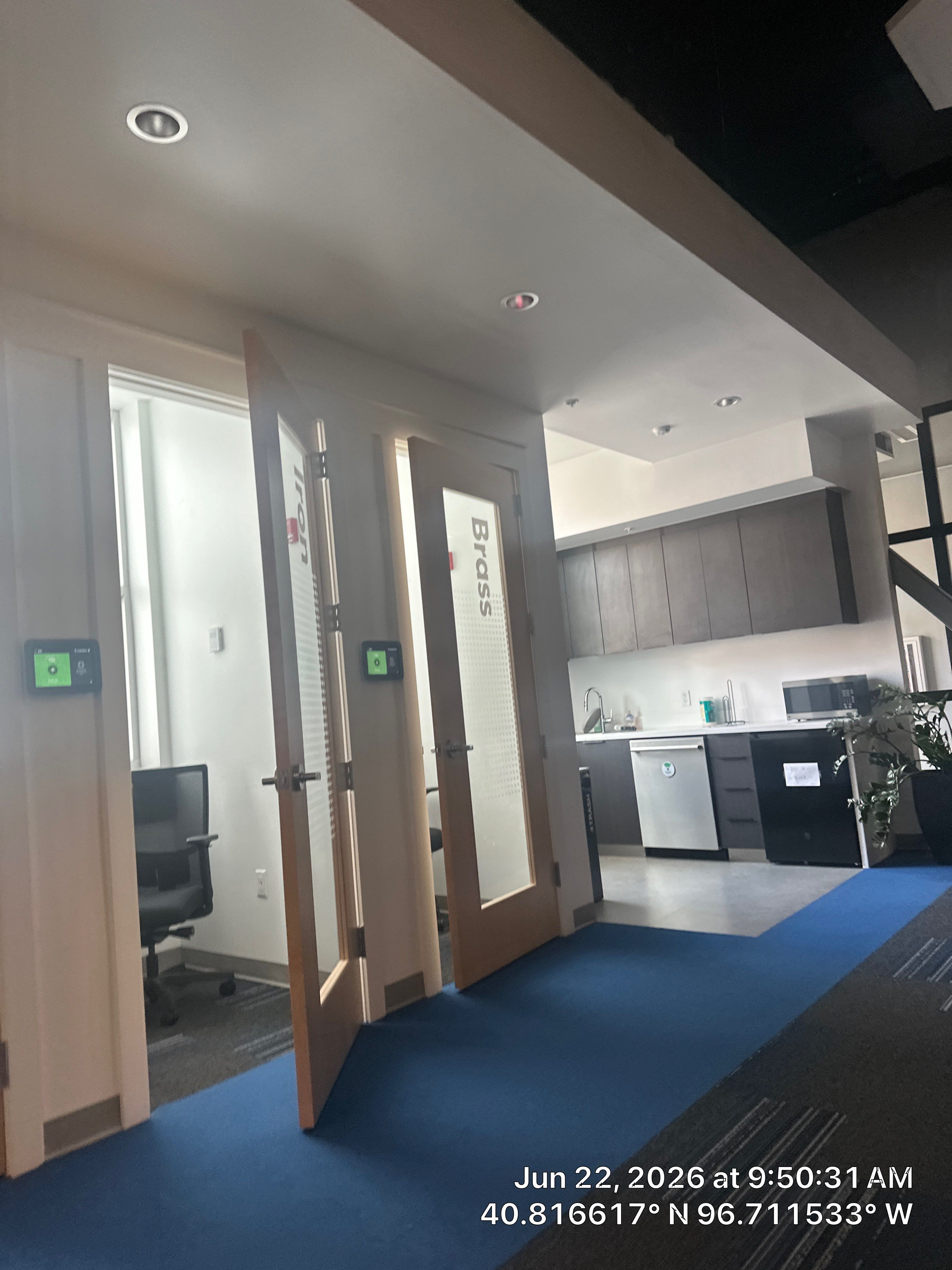 Modern Interior Office Remodel and Kitchenette Installation in Golden by CompanyCam Sales Demo