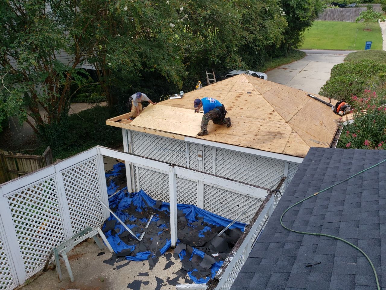 Residential Roofing Installation using Roof Replacement by American Roofing & Construction LLC