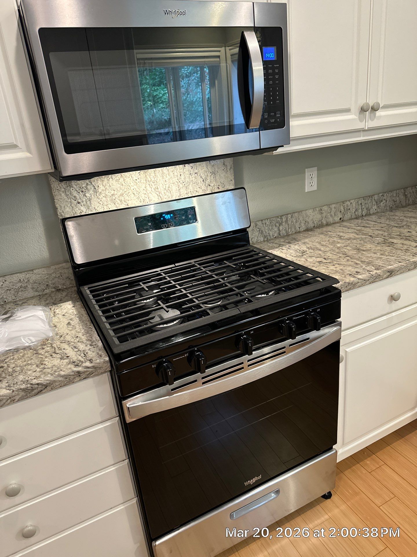 Granite Cuts for Gas Range Installation by RoundHouse Installations