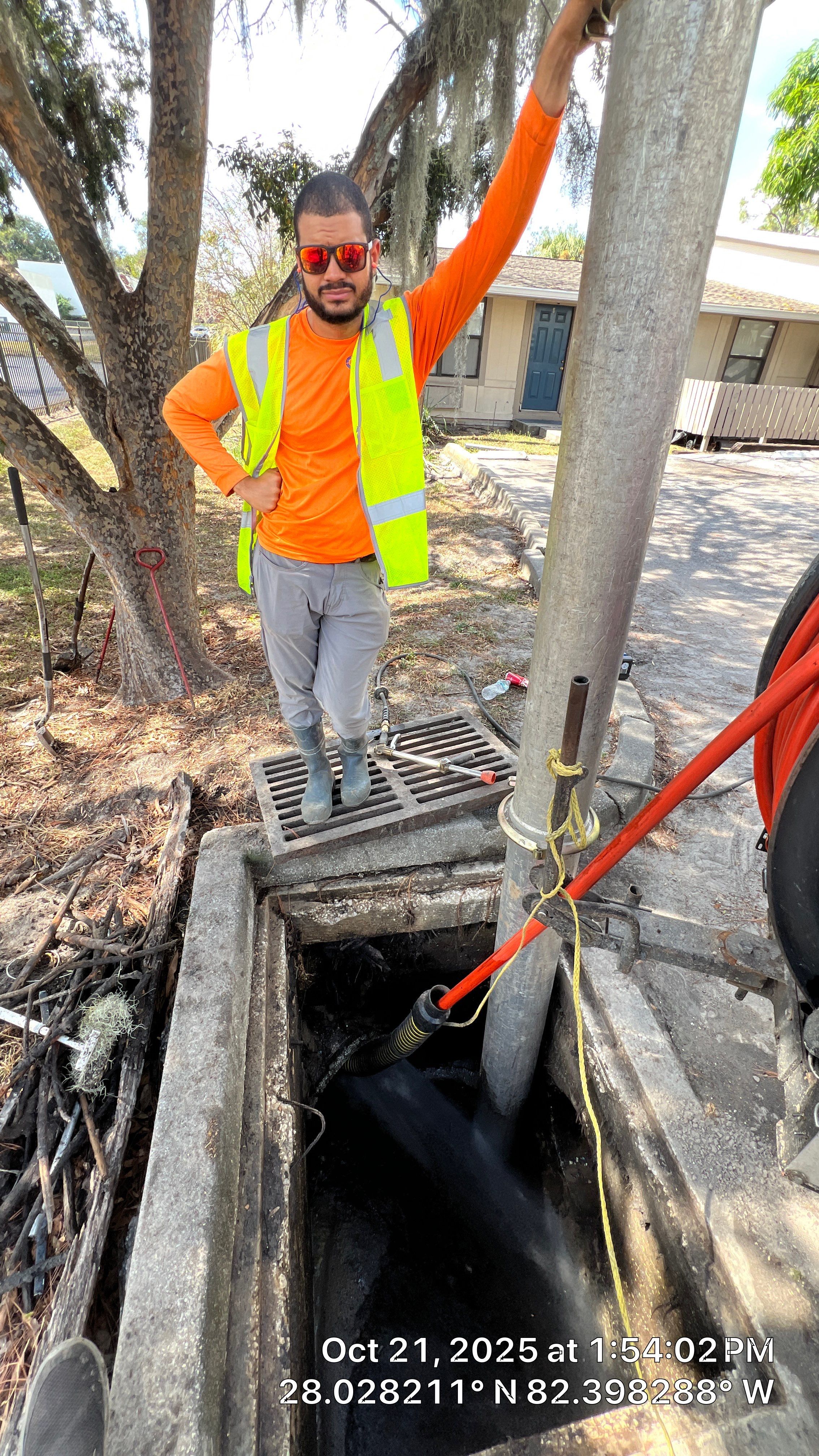 Apartment Complex Storm Water System Cleaning and Maintenance by APS Power & Water