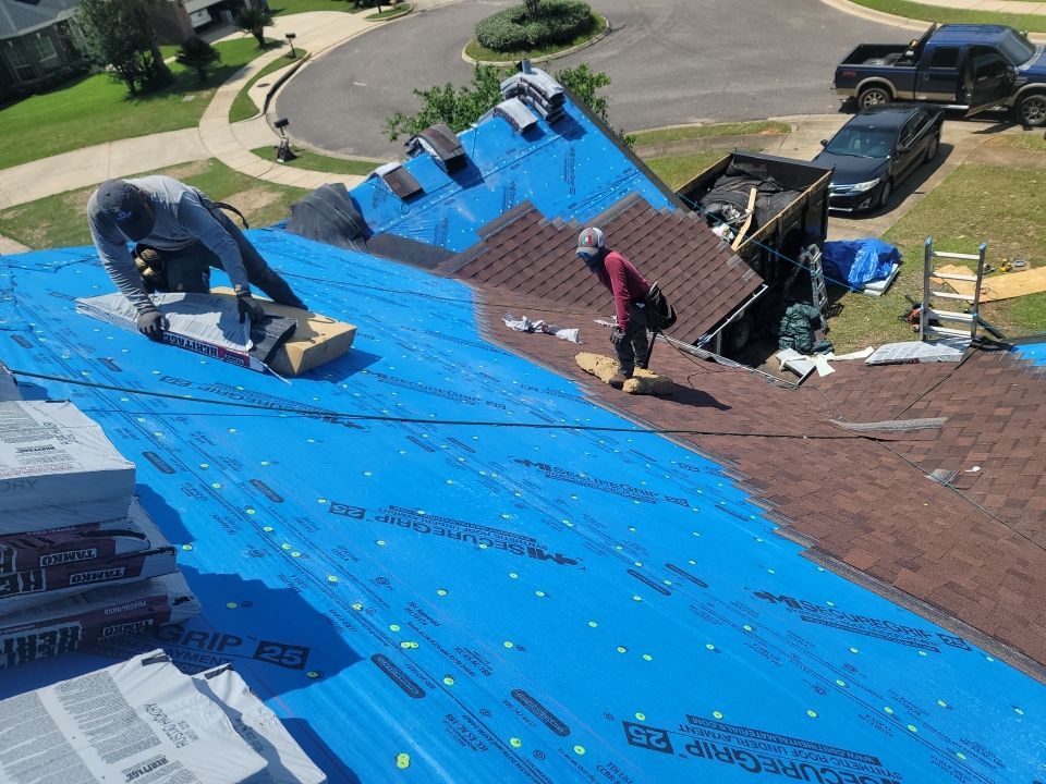 Residential Roofing Installation using Roof Replacement by American Roofing & Construction LLC