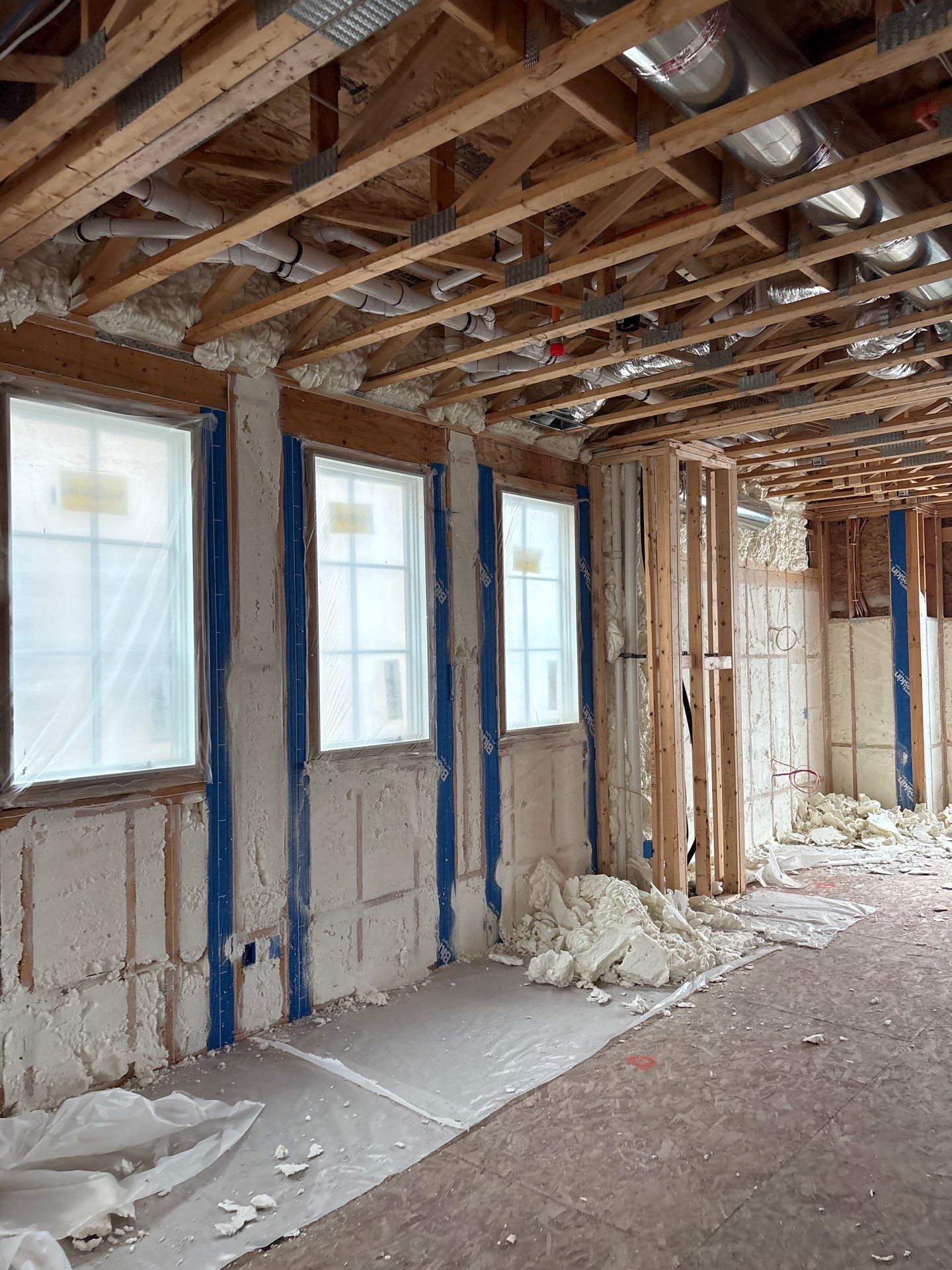 New Home Construction and Multi-Stage Insulation in Sleepy Hollow by NYS Foam & Energy