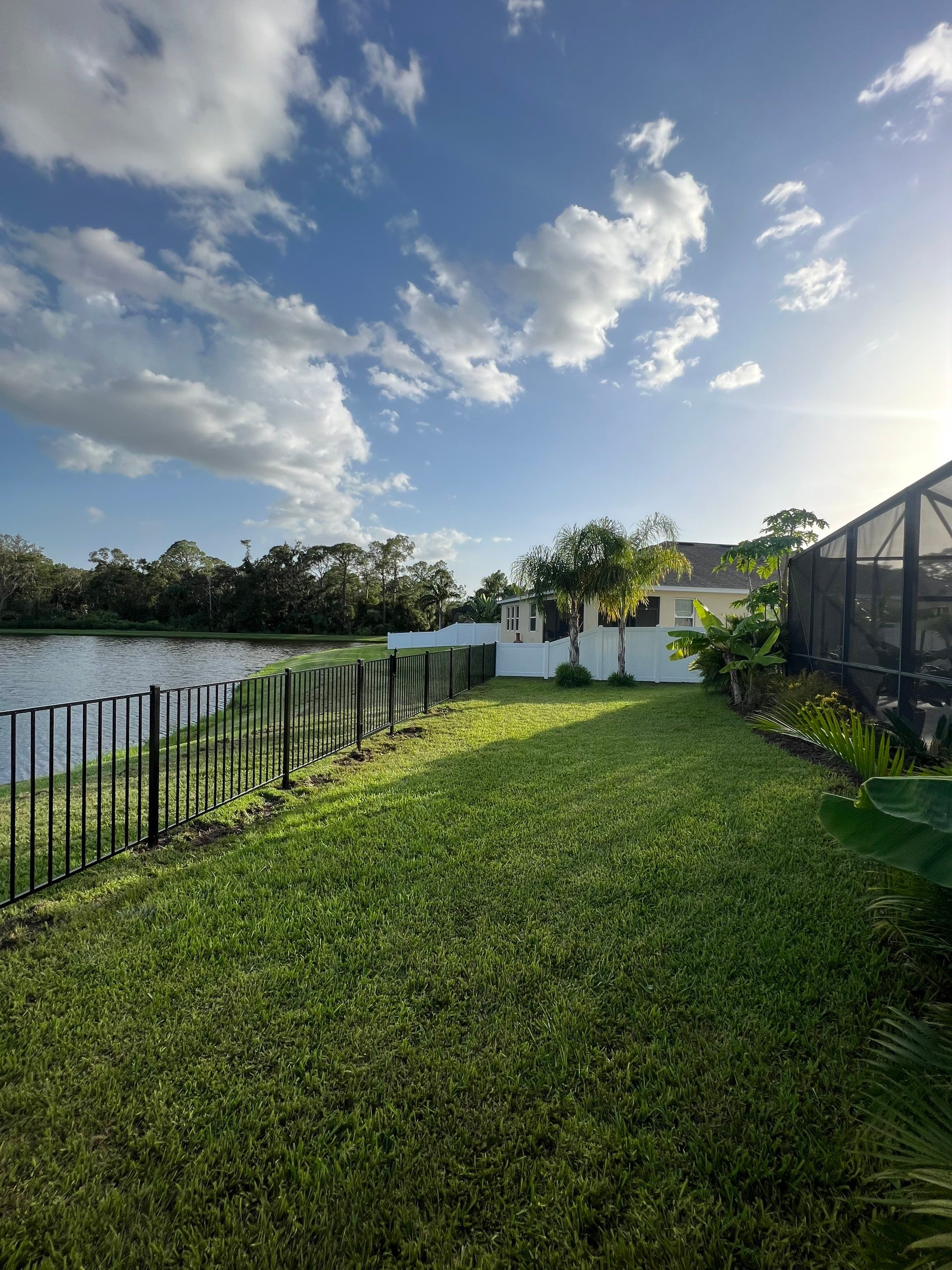 Vinyl Fence Installation and Black 3 Rail Aluminum Fence by Asap fence and gates, LLC